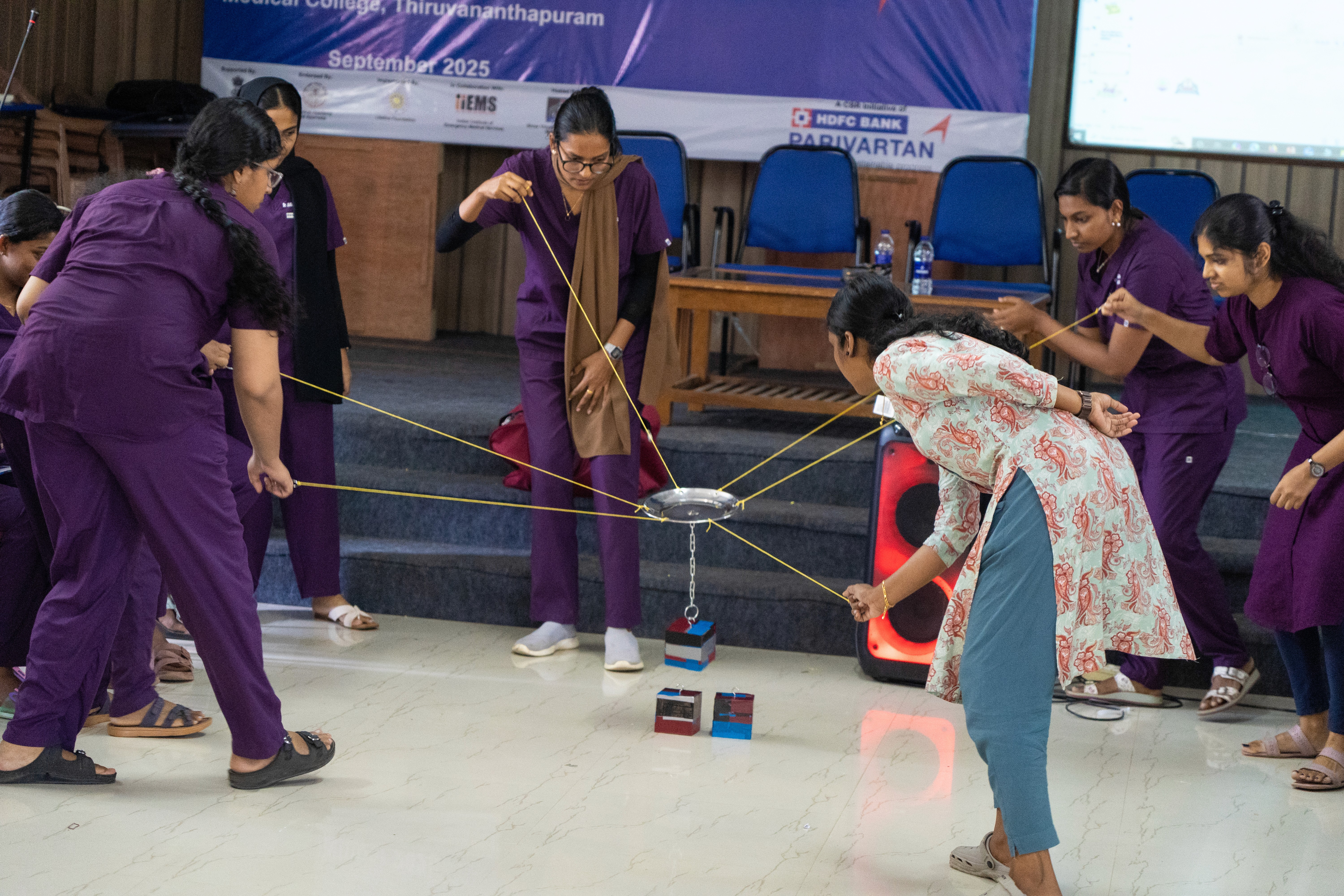 NTERNEE DOCTORS ATTENDING TRAINING, Sahya Target Program held at Nemom, Trivandrum