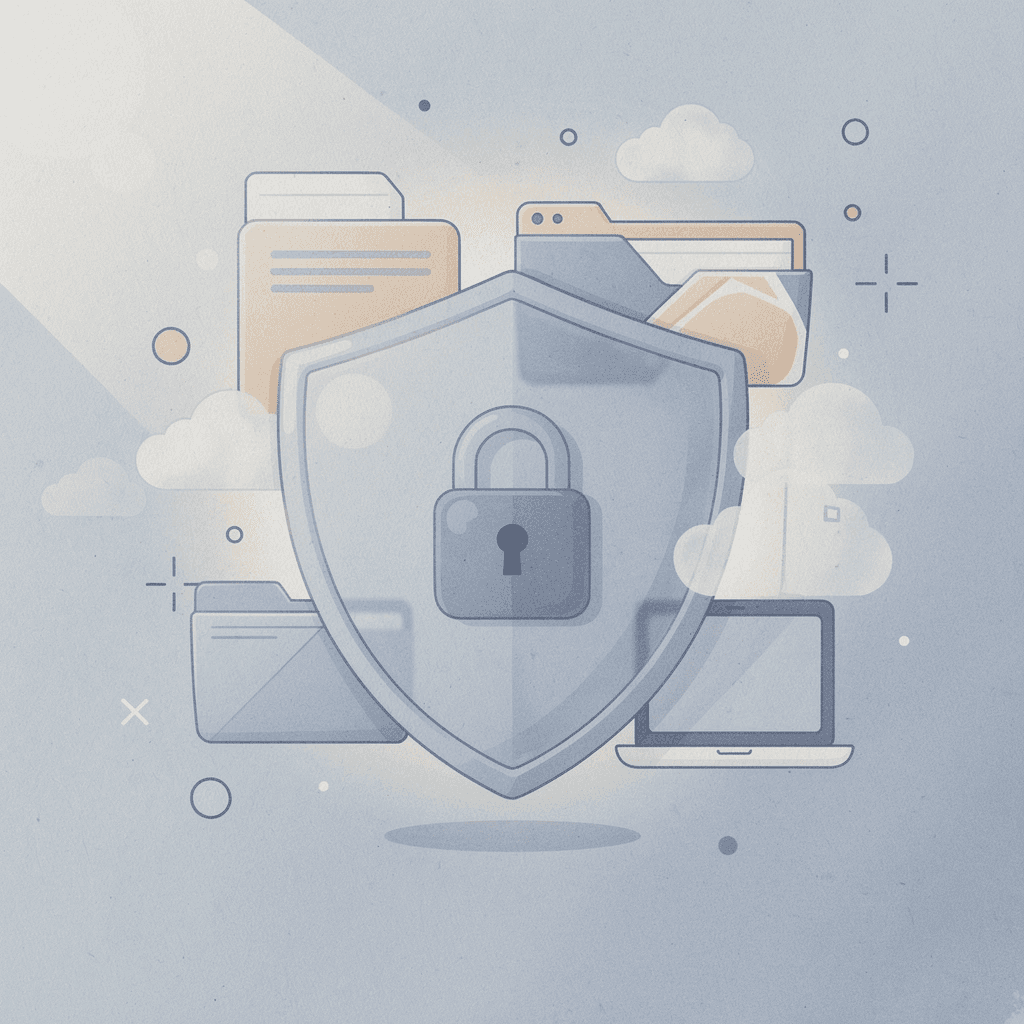 Shield protecting academic credentials representing institutional recognition