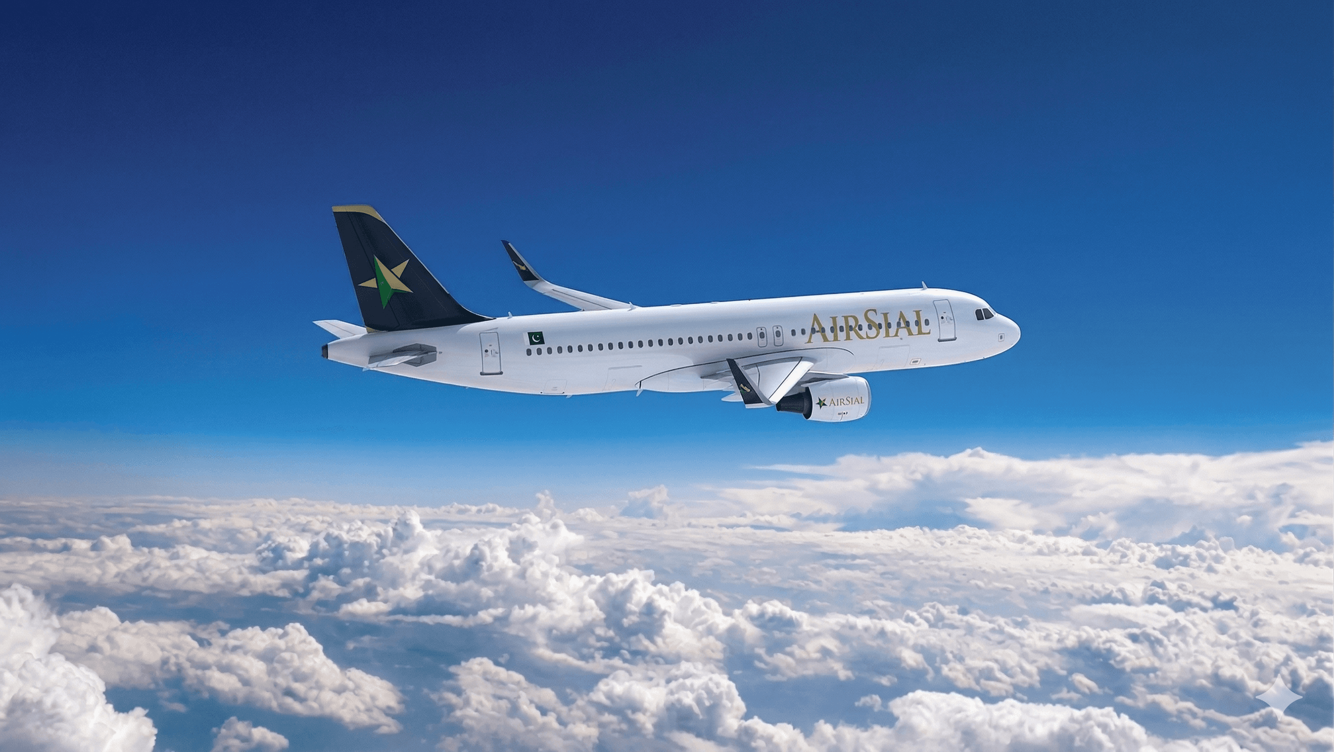 Three workers in safety gear and helmets are suspended by ropes, cleaning a modern building's slanted roof, against a clear blue sky.