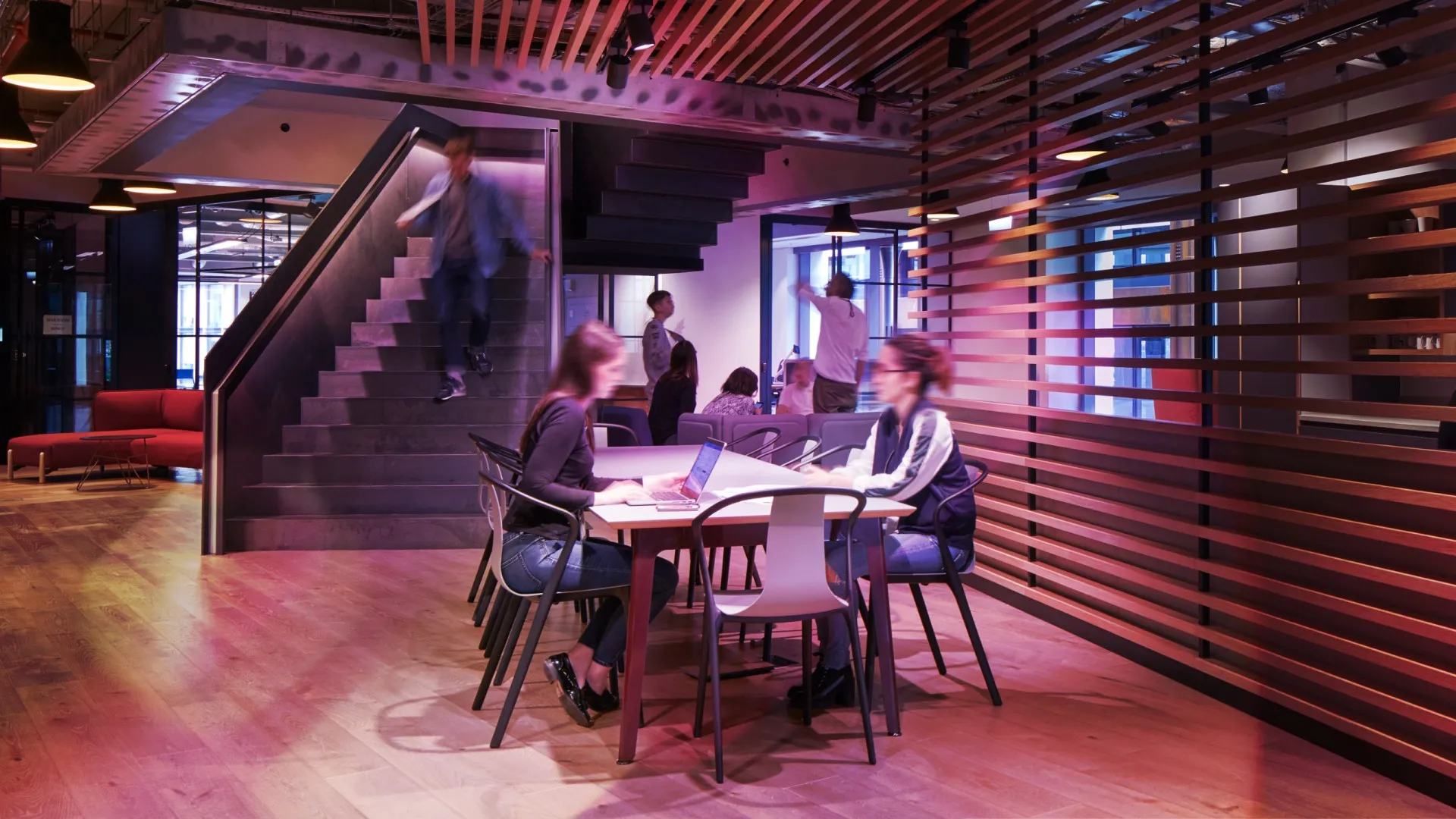 An open working space at Havas London