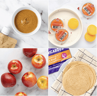 Lunchbox Almond Butter Roll-Ups