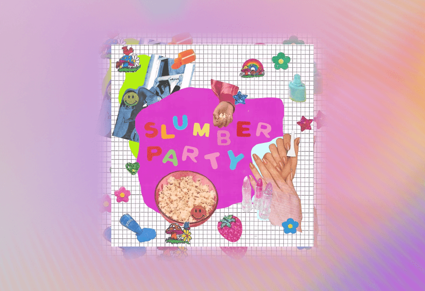 Sophisticated invite template with deep navy background and flowing silver script — a formal baby shower feel.