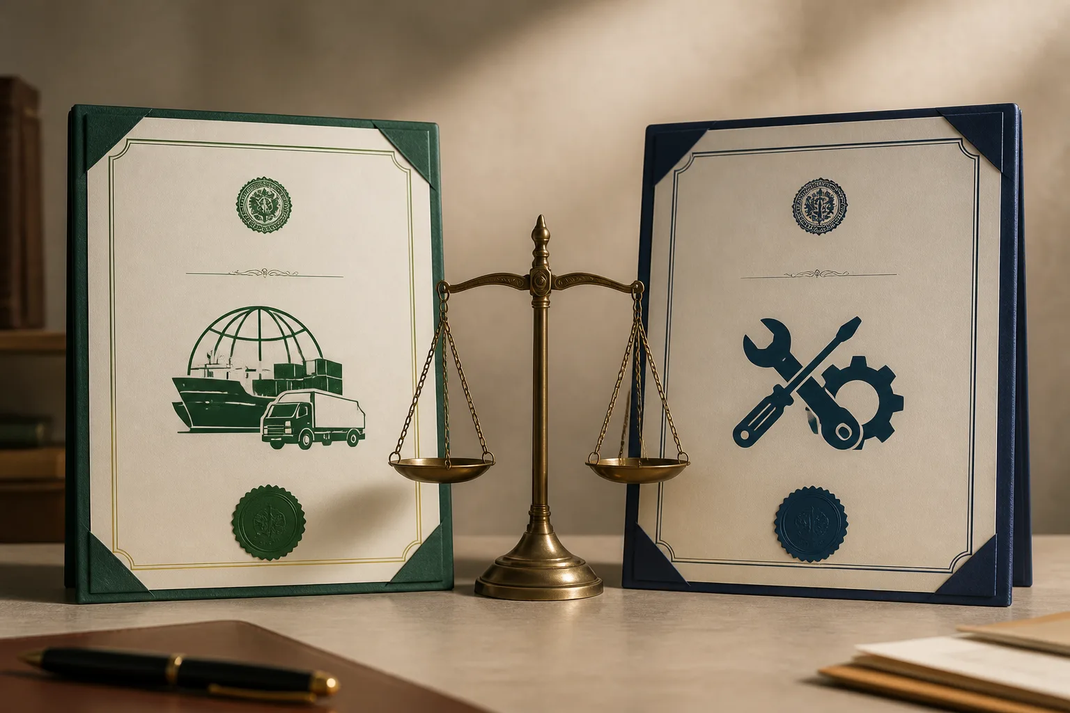 General Trading License vs Activity Specific License in Dubai beside a Dubai trade license document