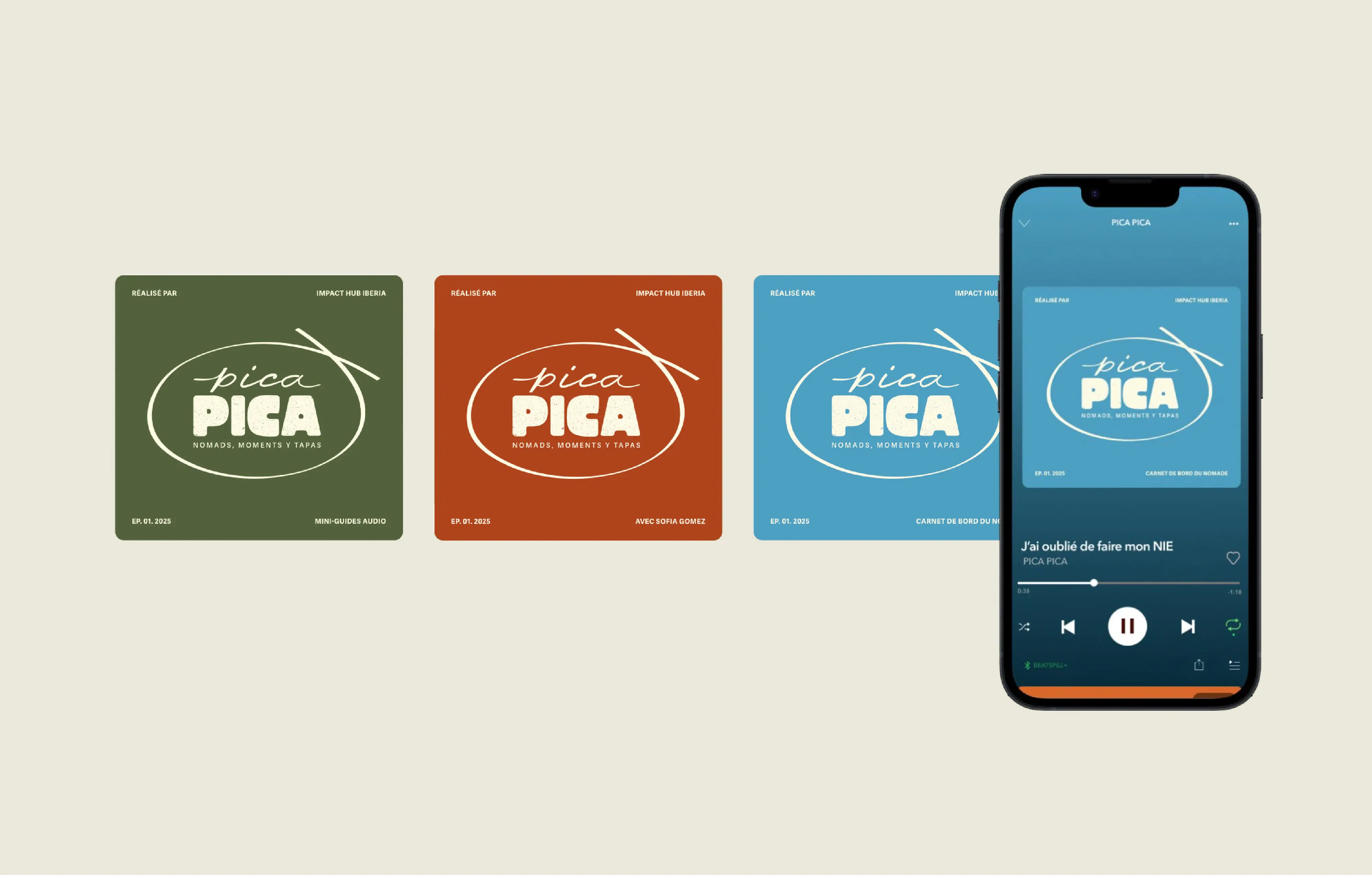 Vignettes du podcast PICA PICA