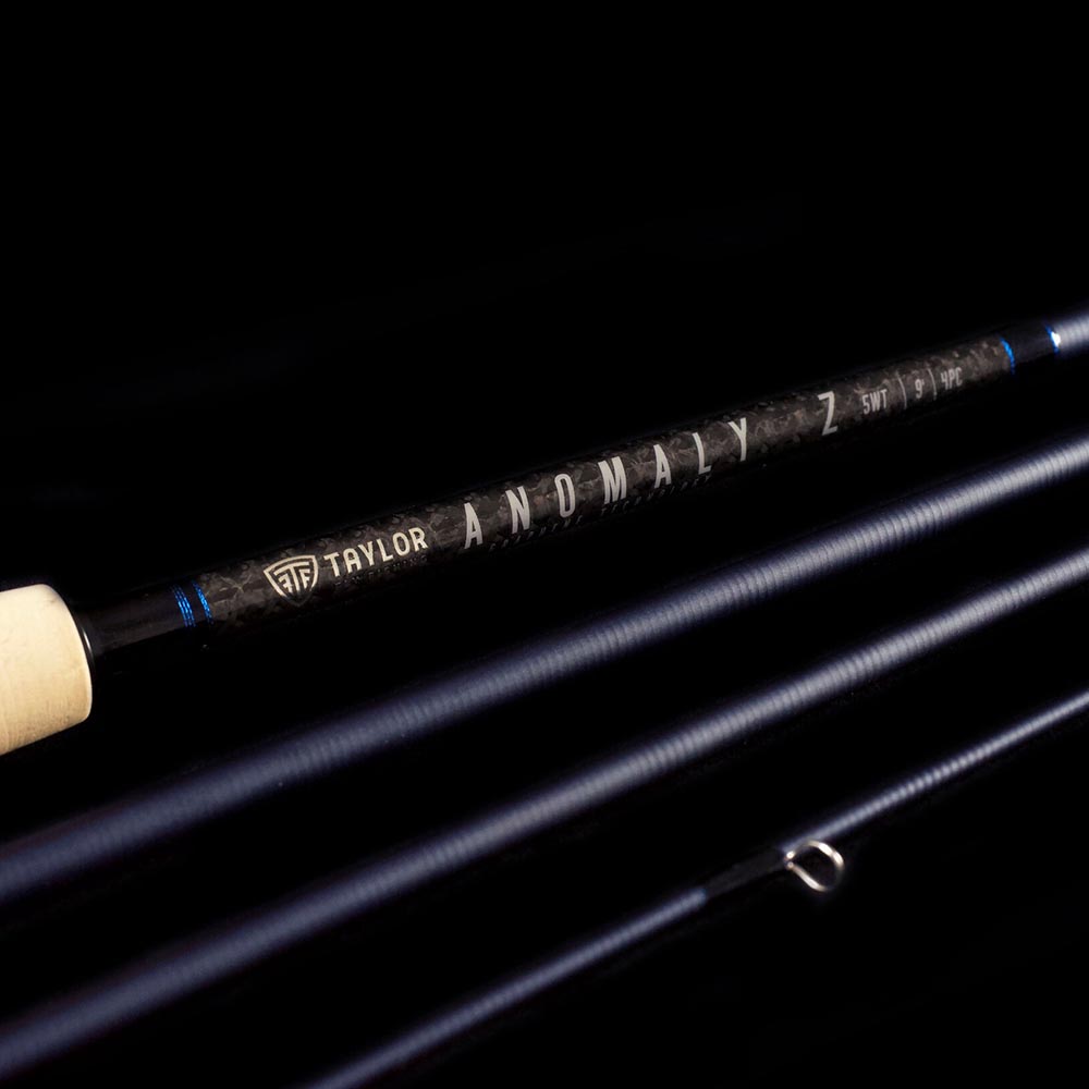 anomaly Z fly fishing rod taylor fly fishing blue blank medium fast action