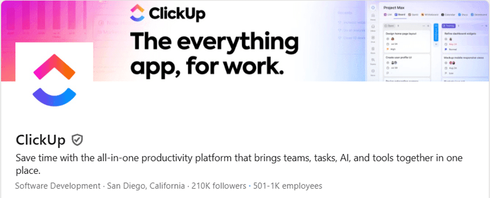 Marketing Spotlight: ClickUp Marketing Strategy Social Media Strategy