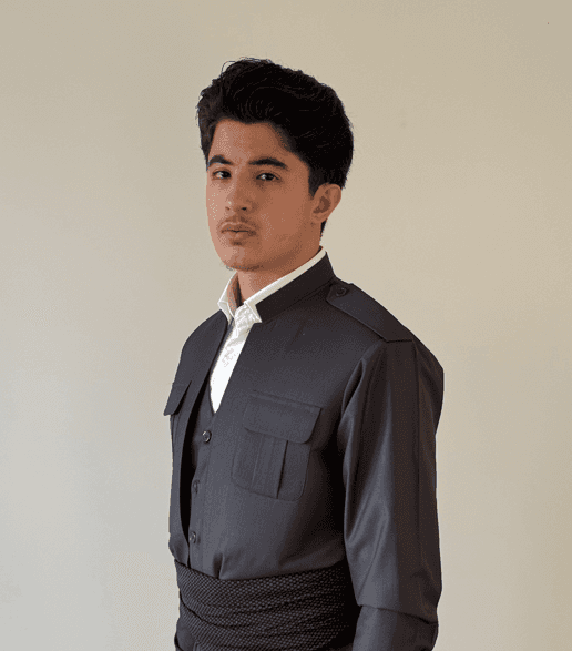 Portrait of portfolio creator