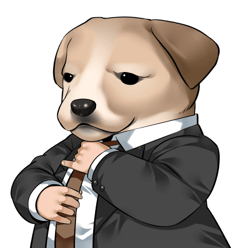 doginsuit $DGS meme coin mascot