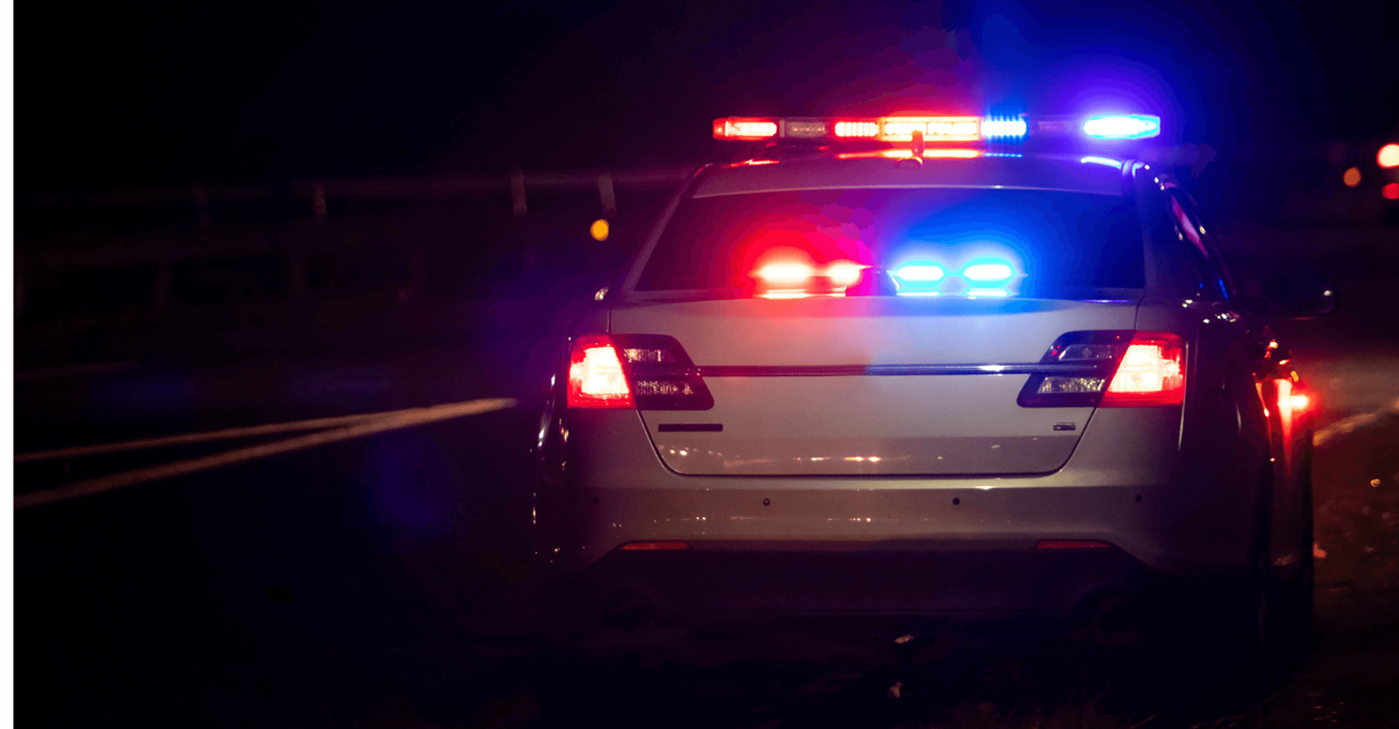 Dynamic picture of a cyclist riding downhill