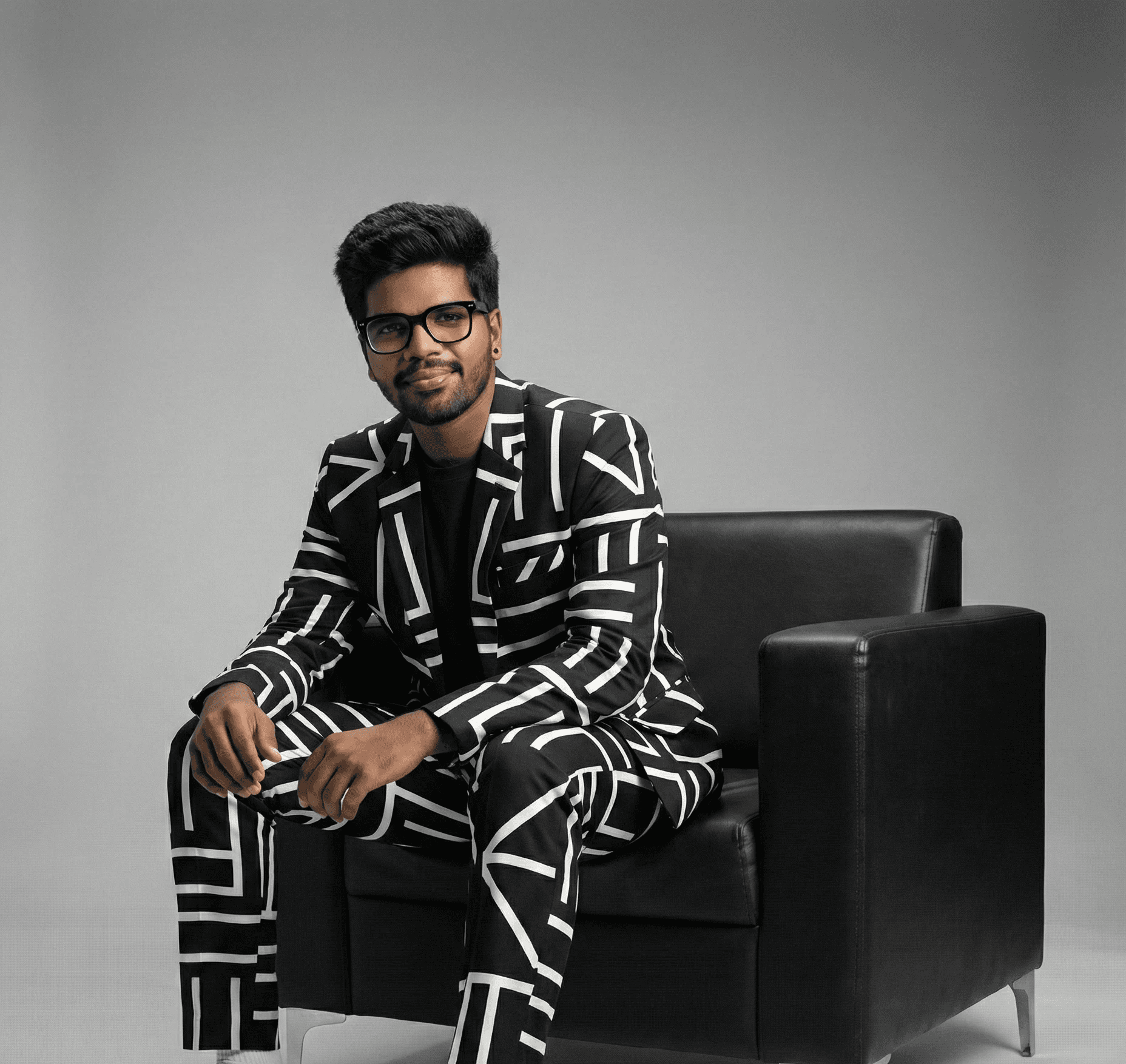 Finn Wilder - B&W Close Up Portrait