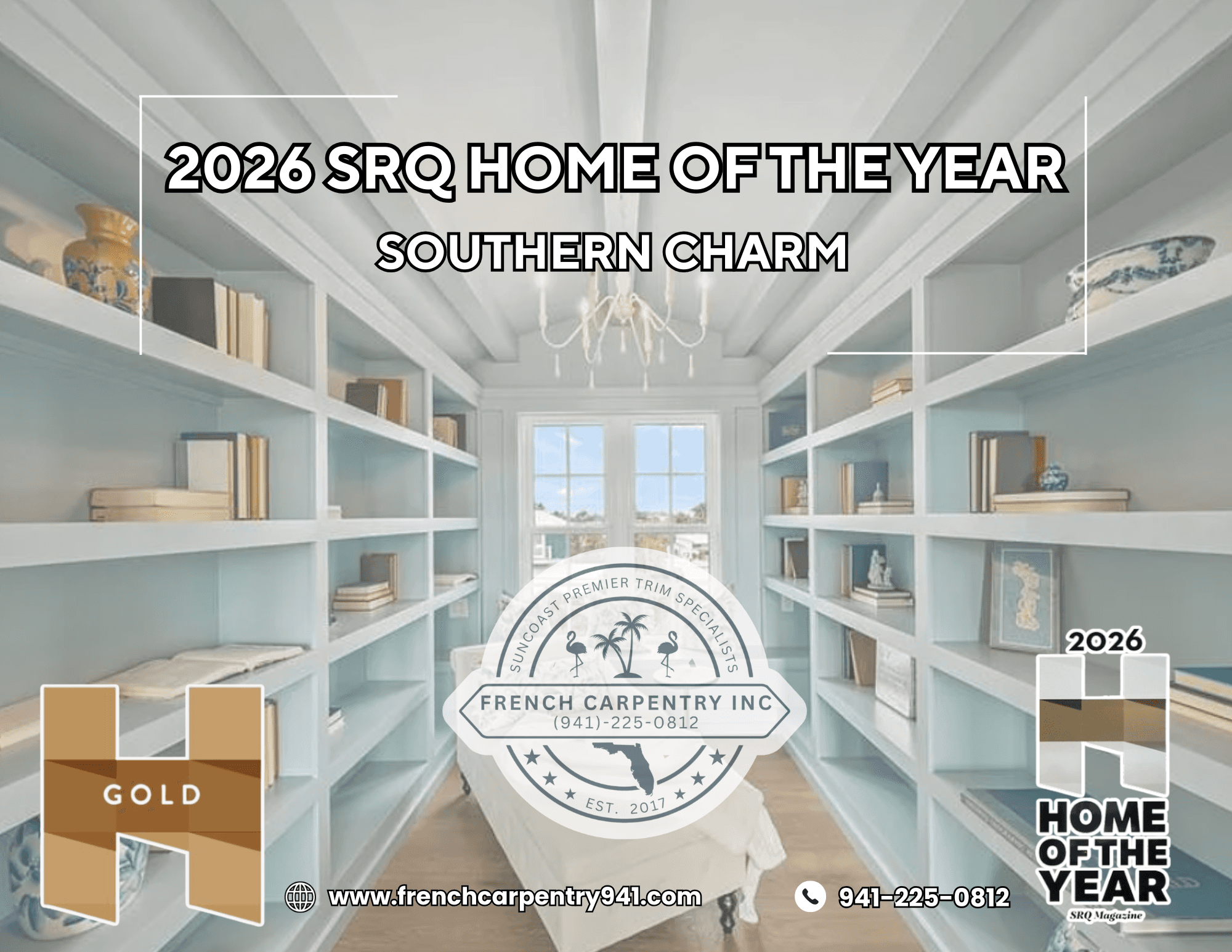 French Carpentry award-winning custom home project