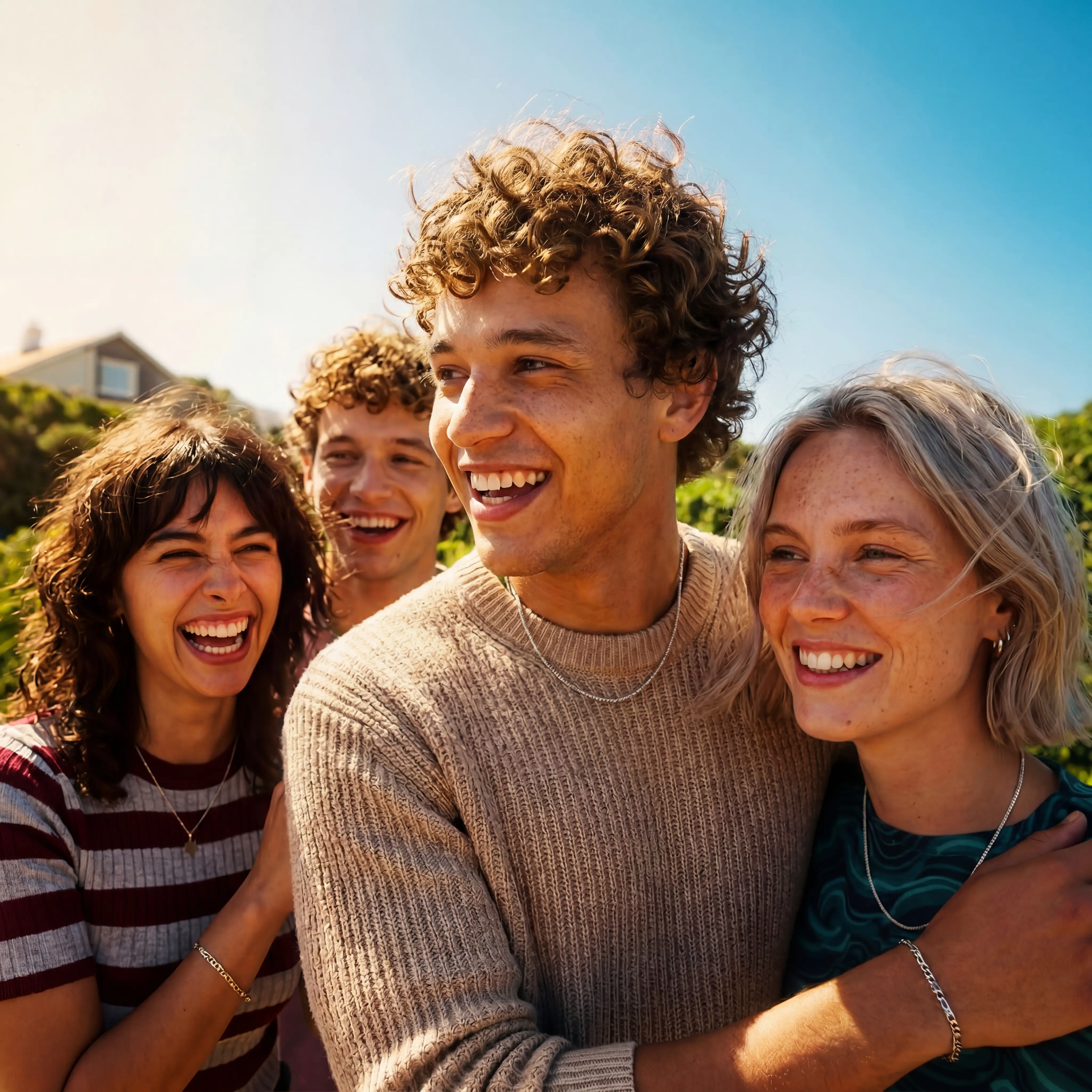 People enjoying time together