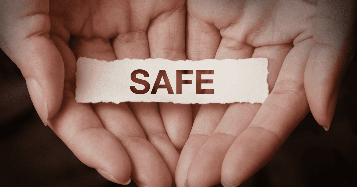 Shield or safe, representing expertise in securing Temporary Protected Status.