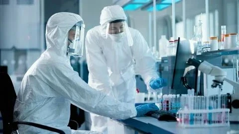 Medical Research Laboratory Scientists working on medicine