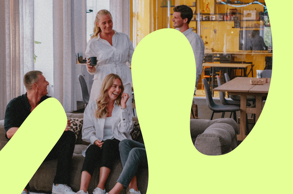 Rows of empty green stadium seats viewed from above, forming a repeating pattern — representing scale, audience reach, and how strong B2B brand impact is built by engaging the right accounts at scale rather than everyone at once.