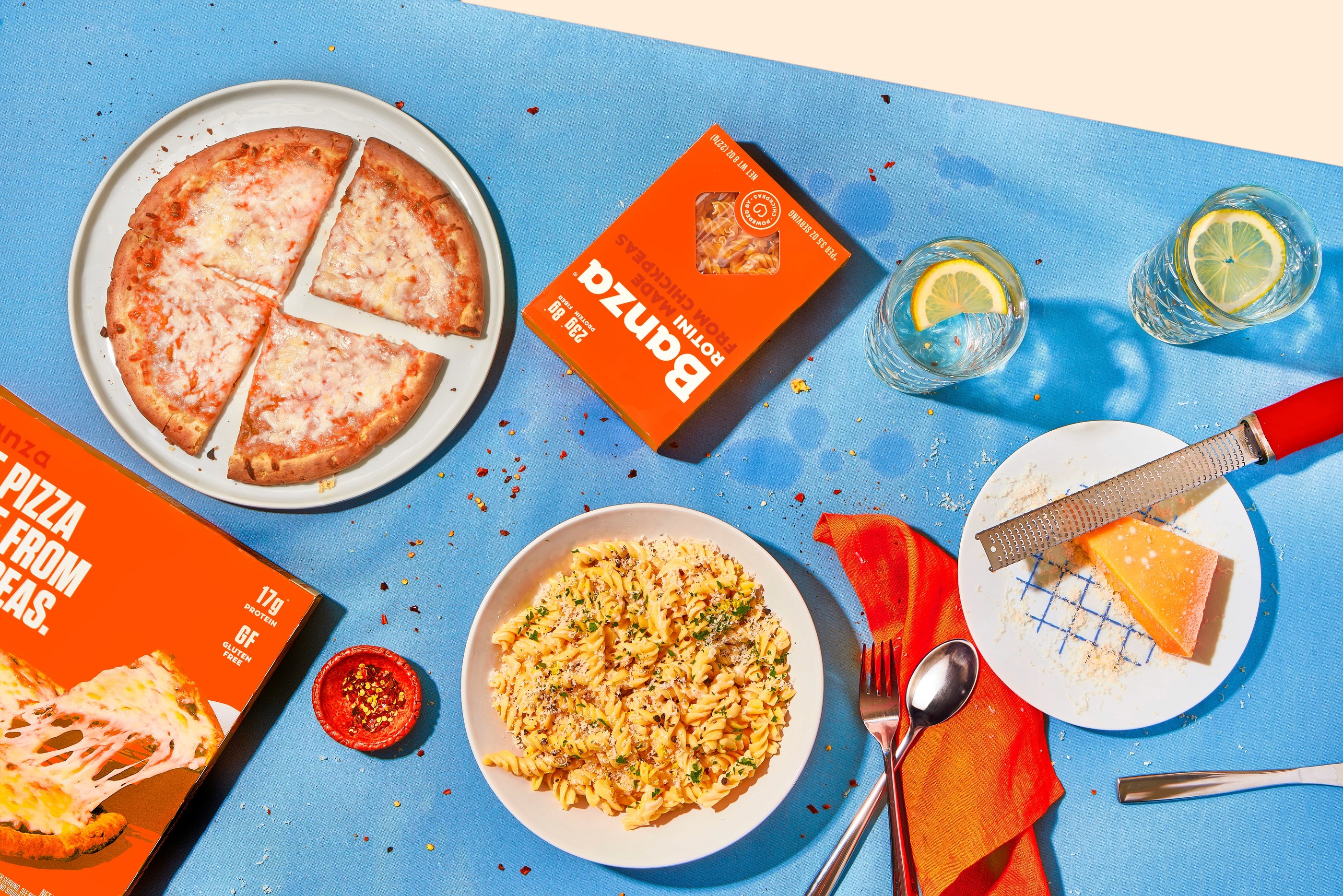 Pizza and pasta product spread