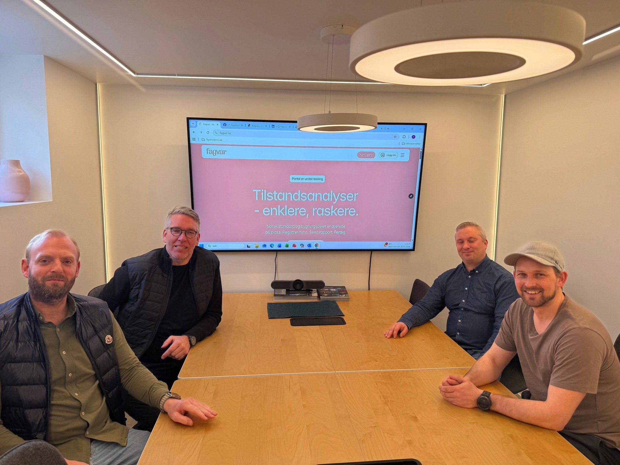 tilstandsanalyse som gjøres på ipad