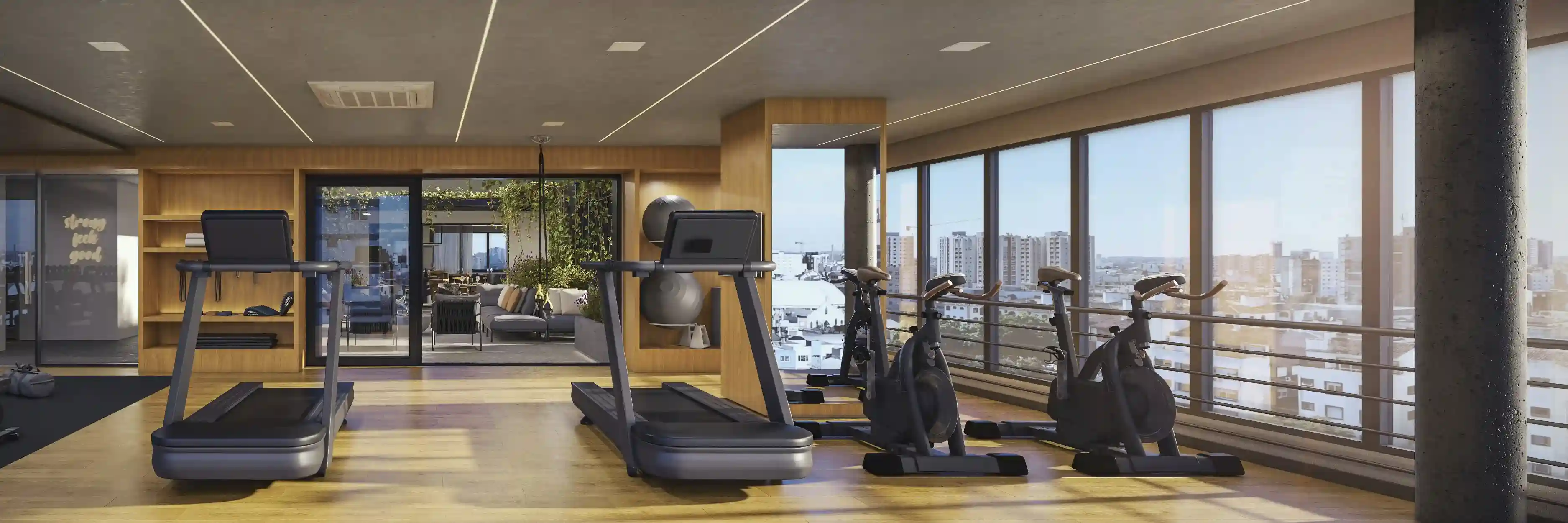 Academia e rooftop apartamento verti pleno empreendimentos pelotas