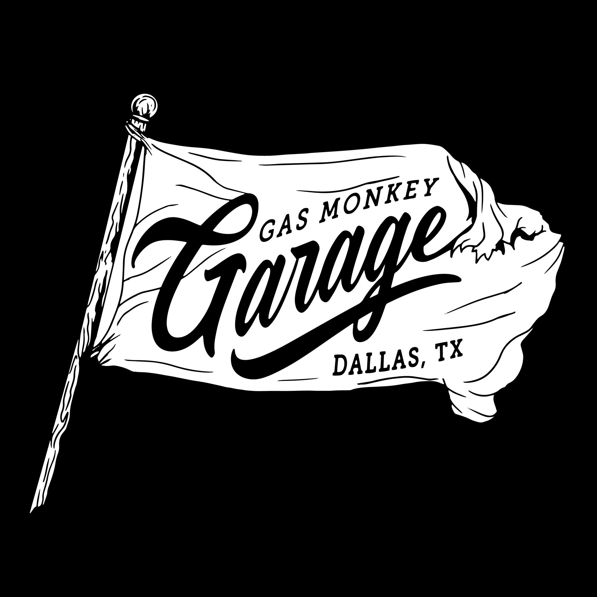 Gas Monkey Garage Flag Design