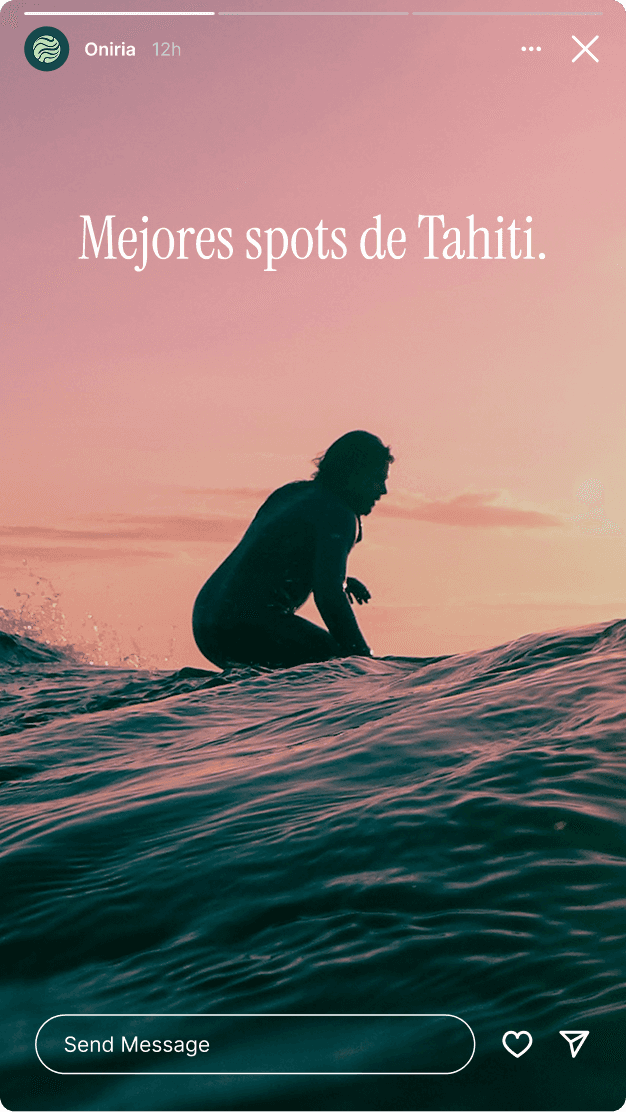 post tipo para Instagram