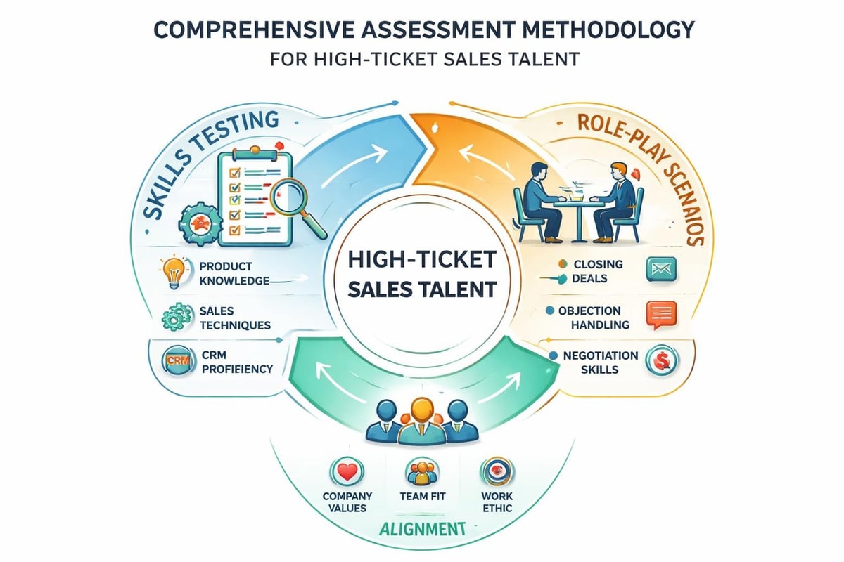 Sales candidate evaluation framework