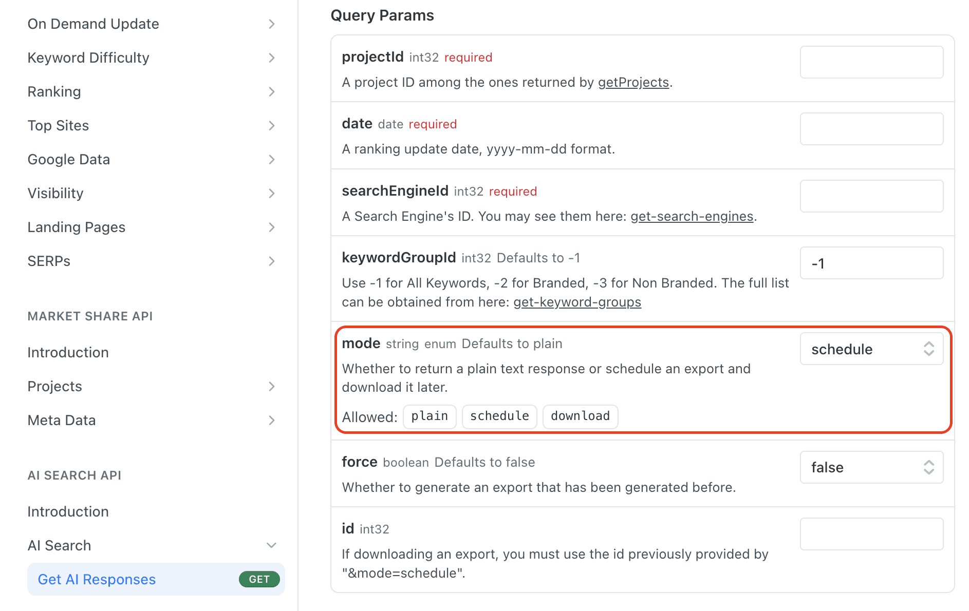 AI Responses API Upgrade