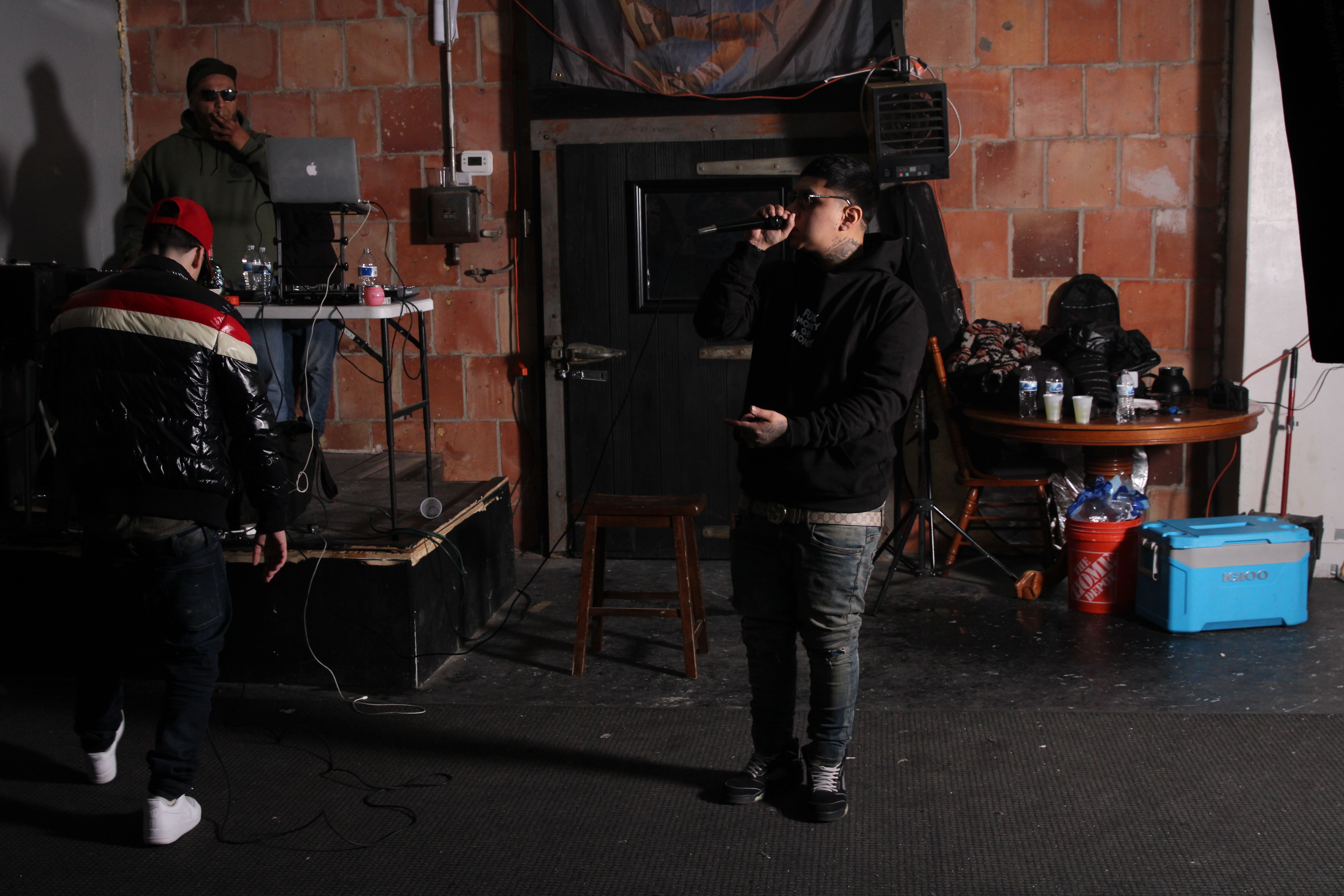 Wide scene from the Hidden Vision Grand Opening.