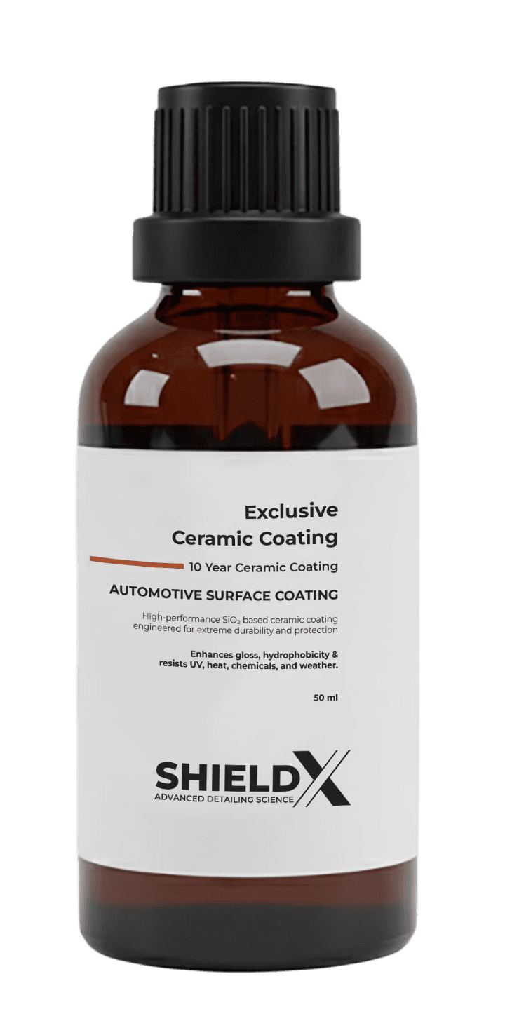 Bottle of skin care product