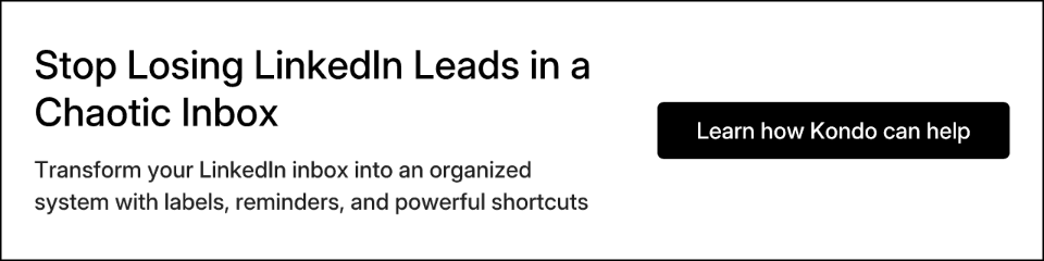 Stop Losing LinkedIn Leads in a Chaotic Inbox