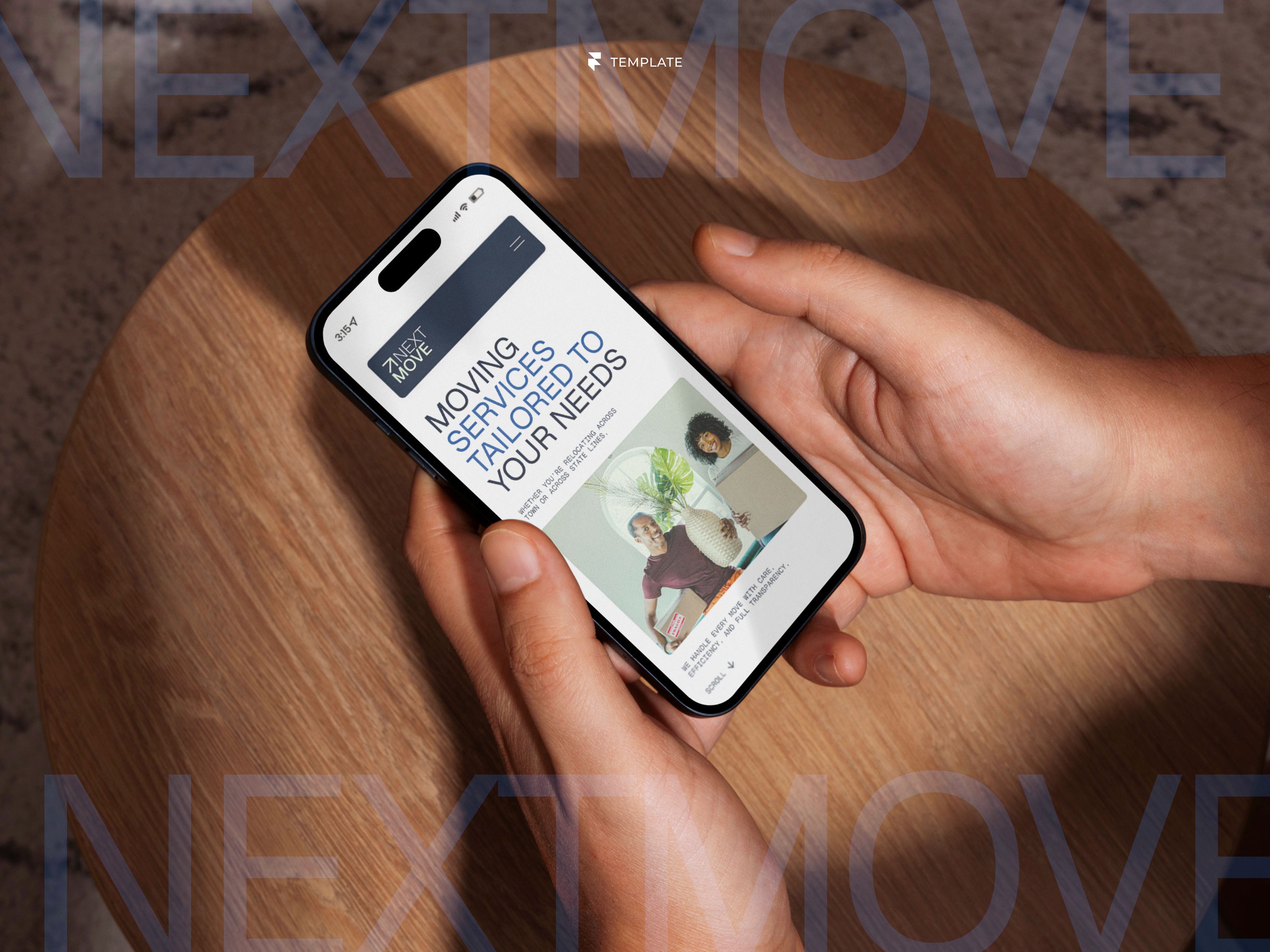 Moving Company Framer Template