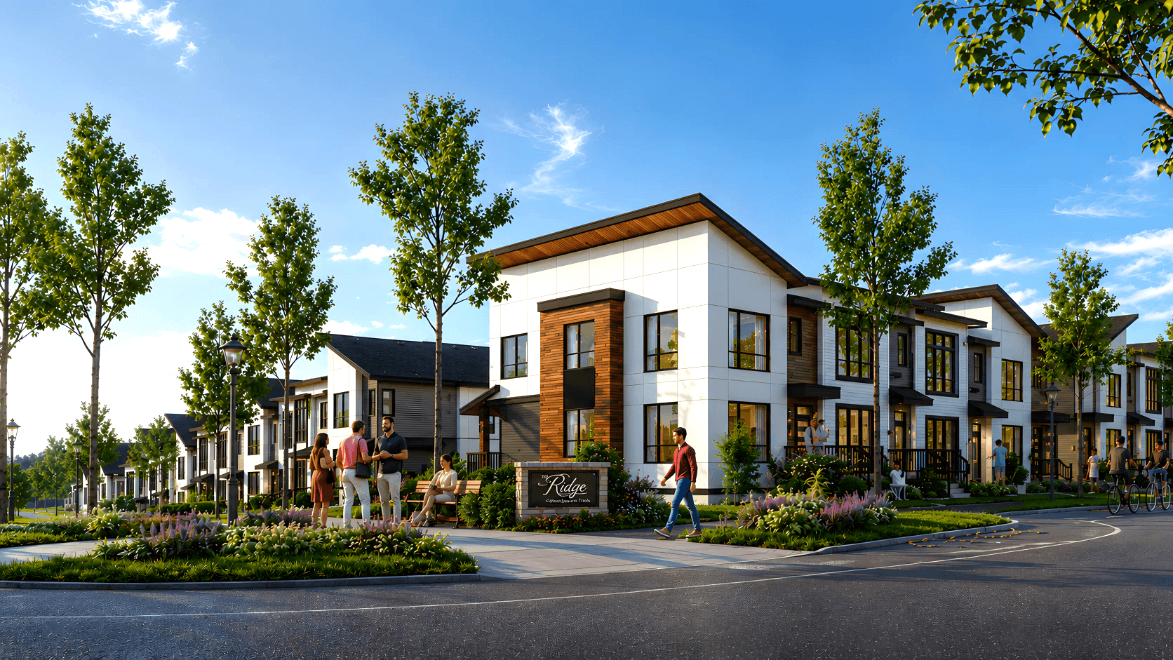 The Ridge at Grandview Trails Townhomes.