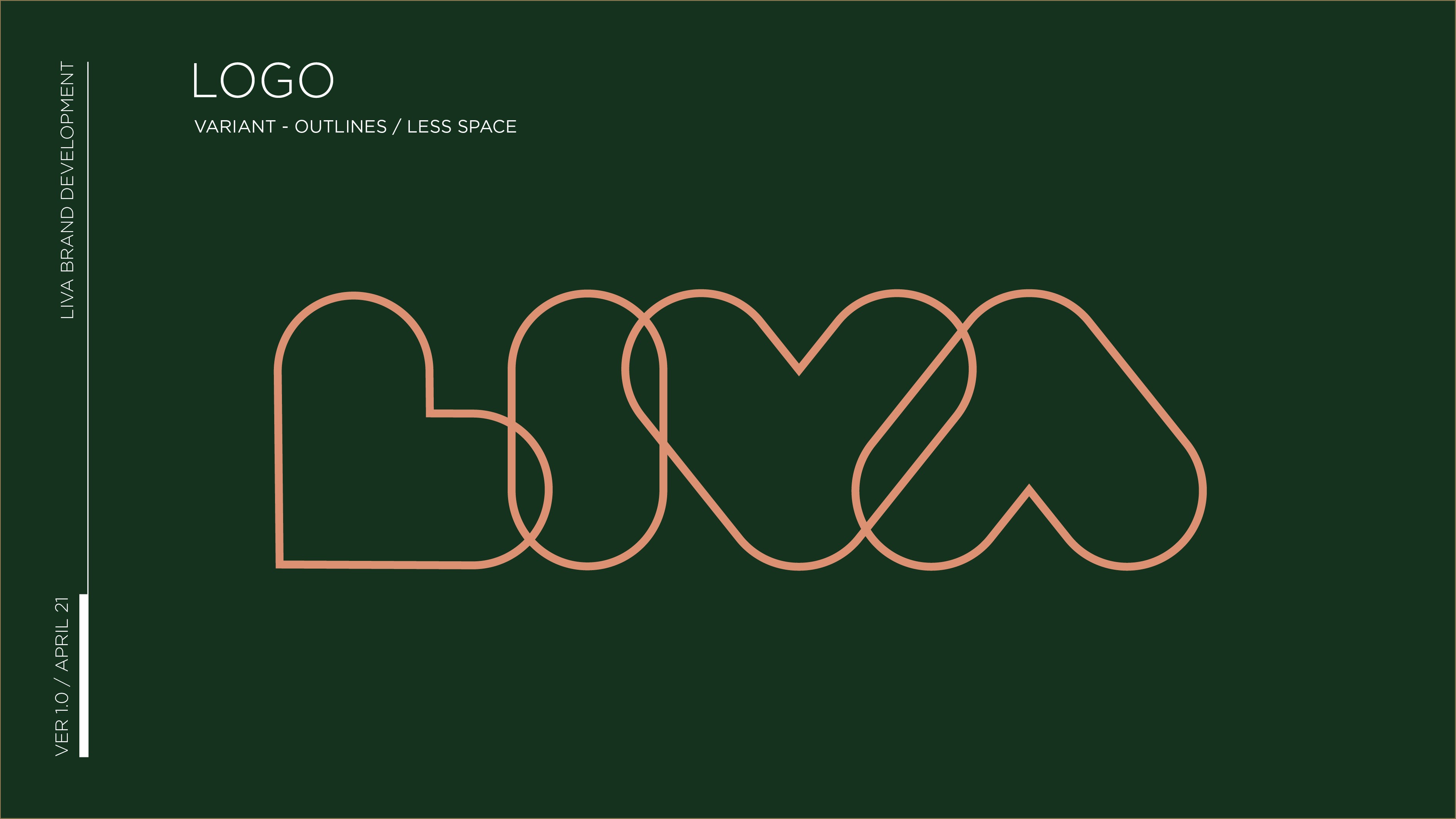 Logo-Varianten im Corporate Design von LIVA Healthcare – flexible Anwendung der Wort- und Bildmarke in verschiedenen Formaten