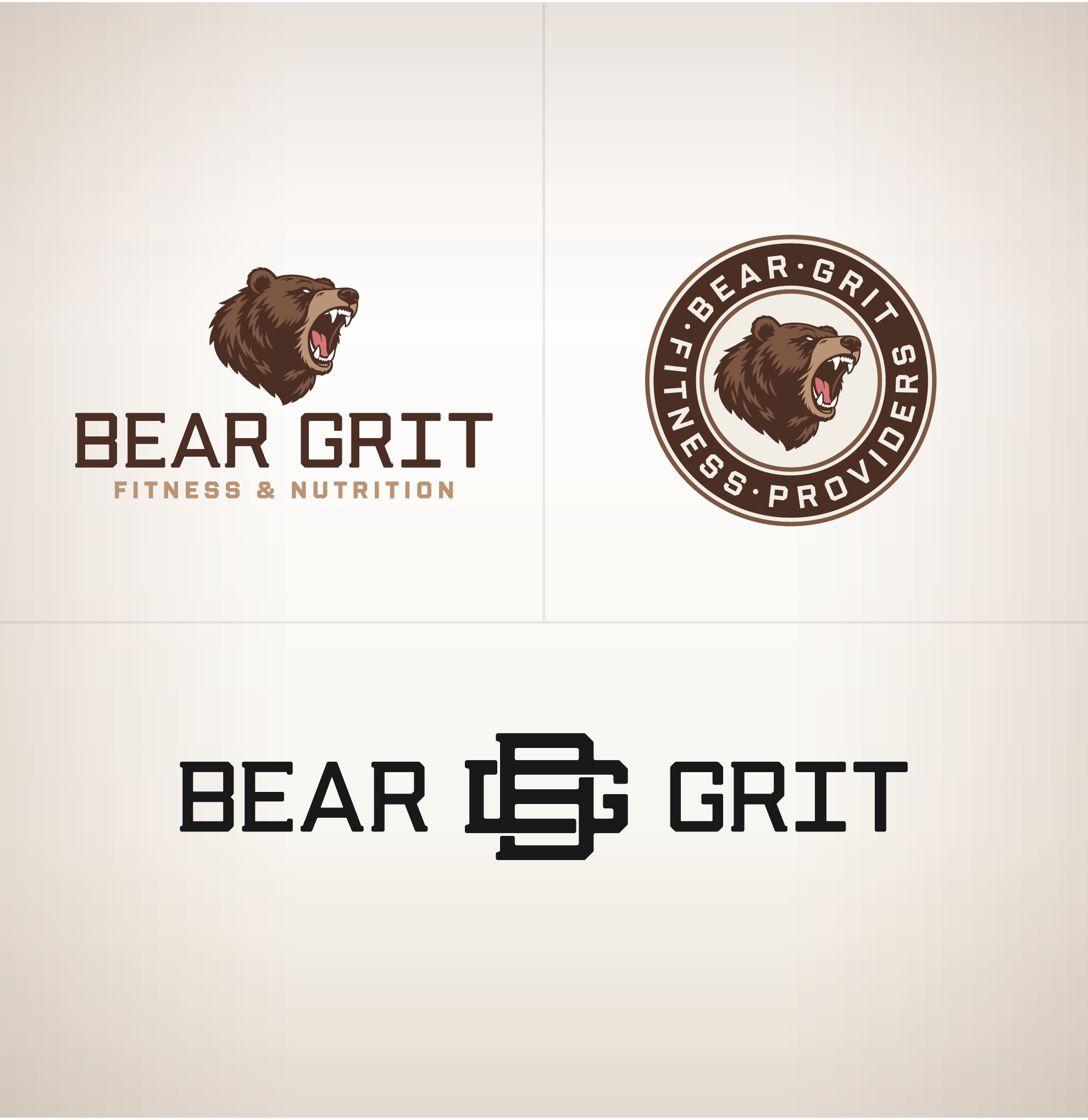 Bear Grit Logos