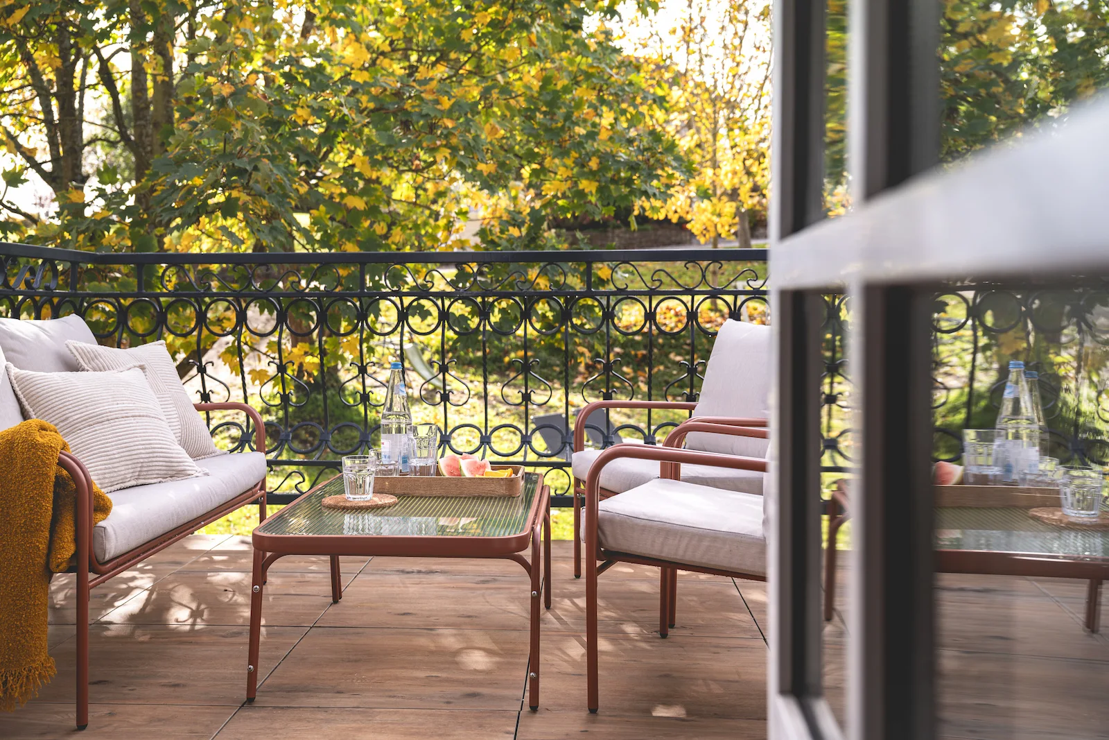 Balkon vom Chalet