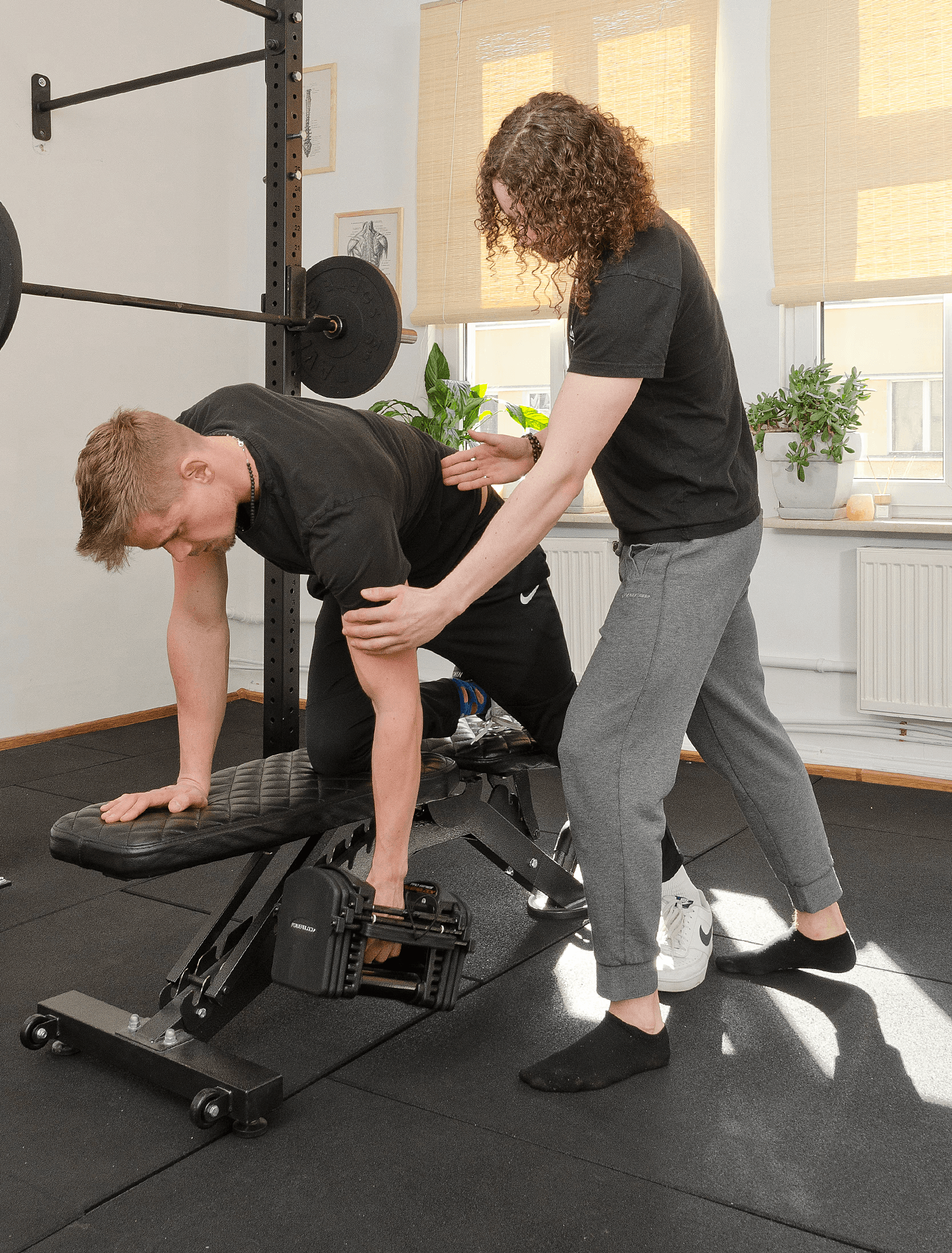Image of physioteraphist
