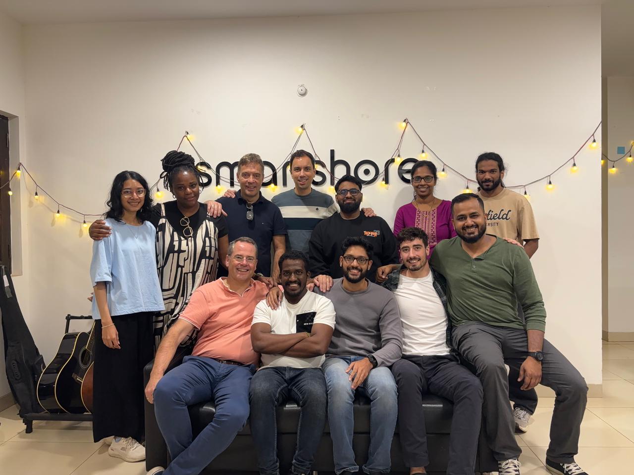 Teamfoto Smartshore en KBenP Informatieprofessionals