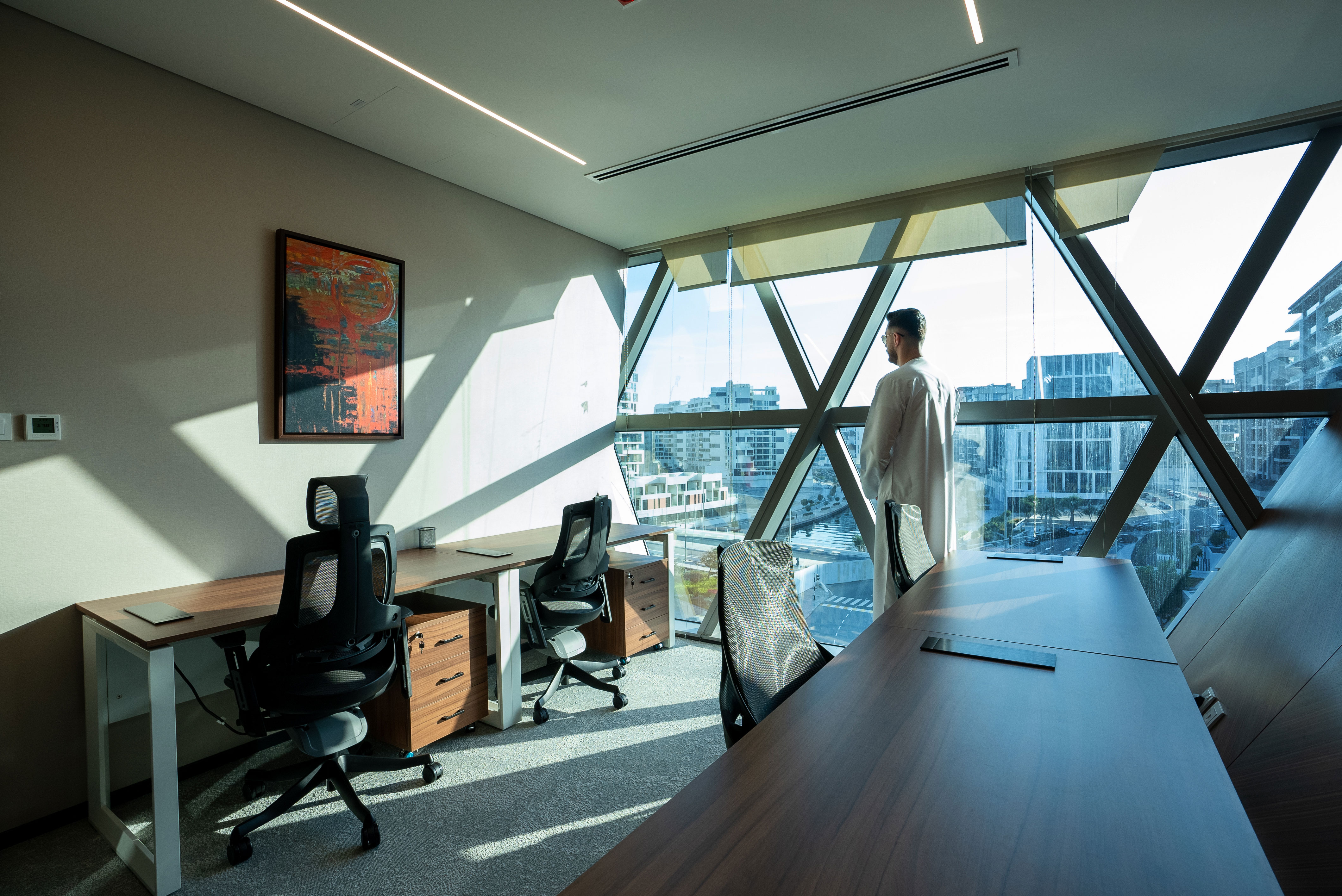 Private office for offshore business setup in Dubai