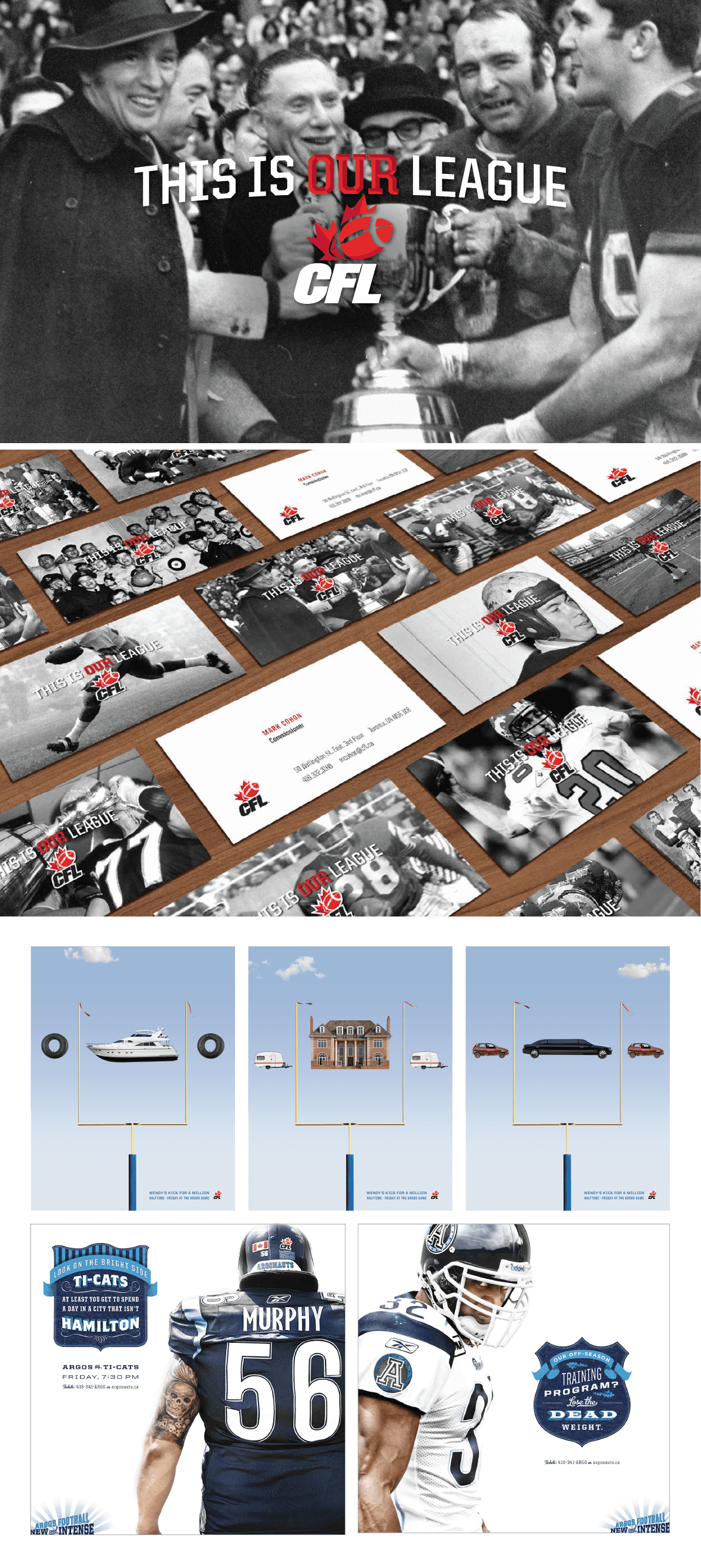 CFL Branding portfolio visual