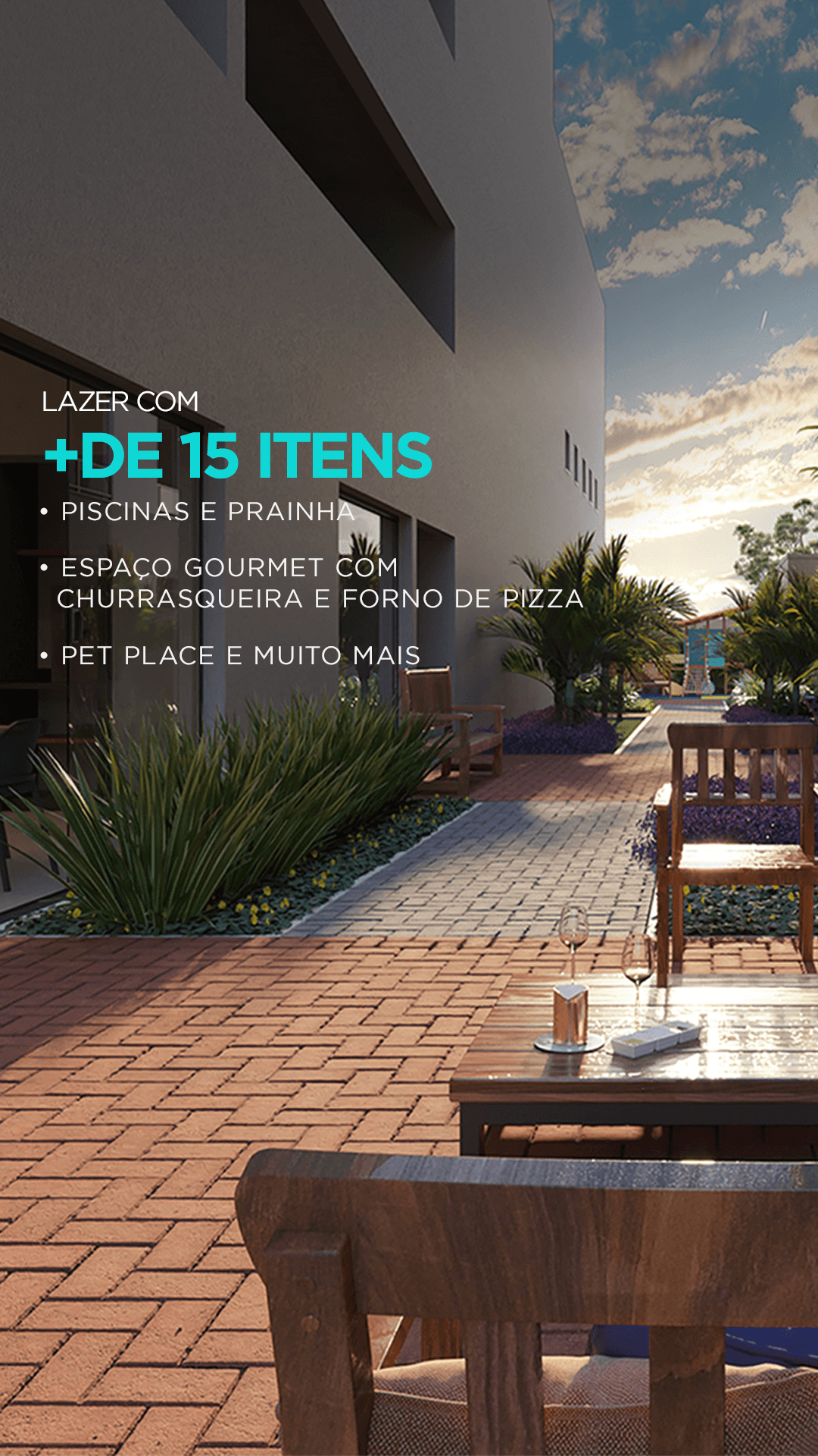 Curved modern skyscraper against a clear blue sky.