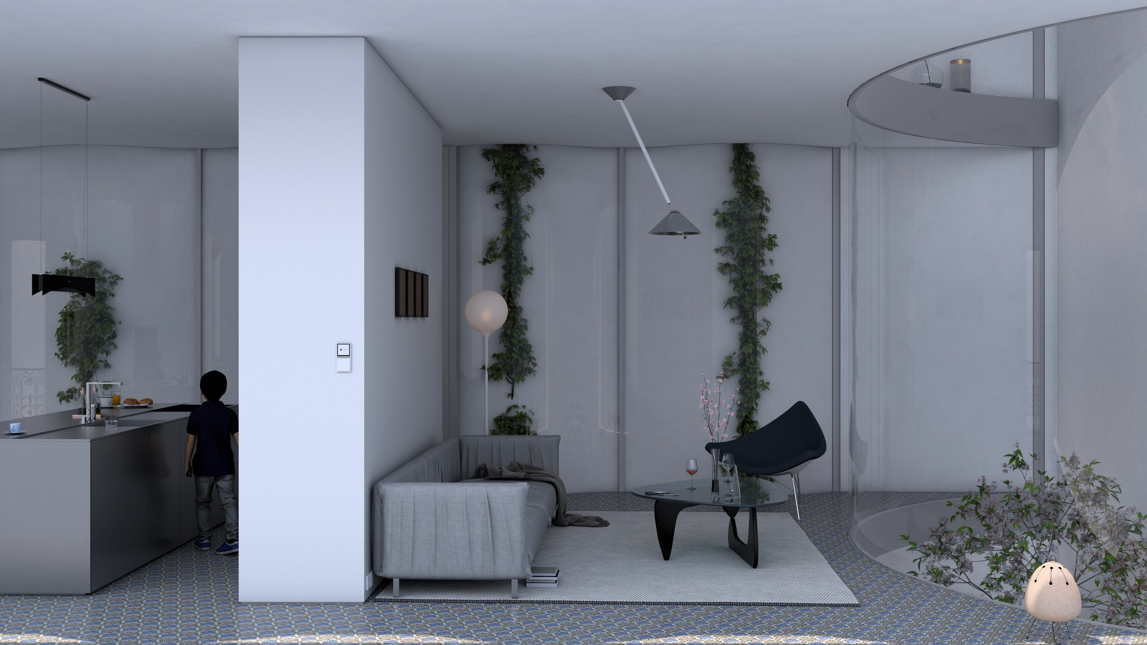 House in Lisbon image kitchen