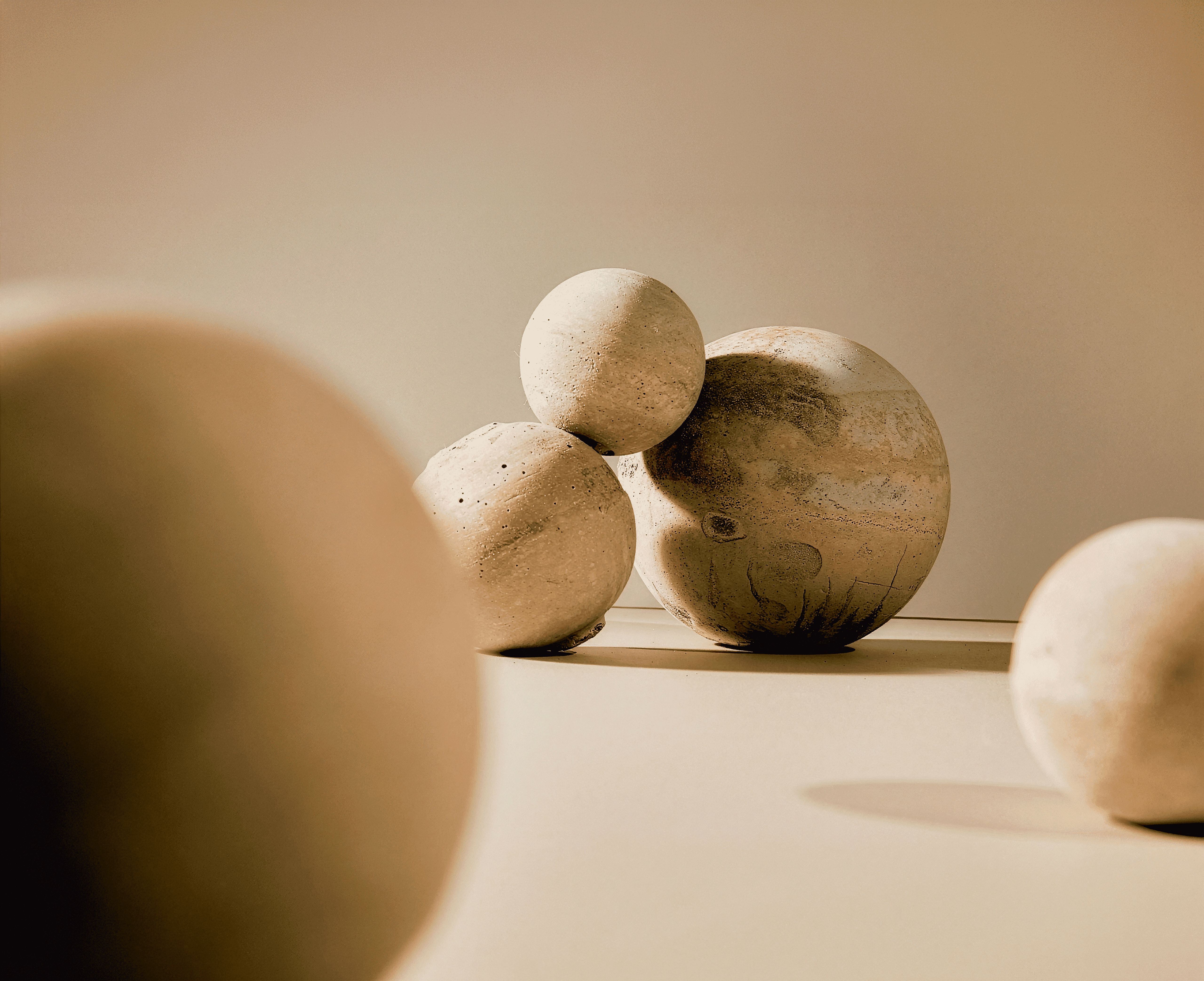 Close-up of a blue microscopic structure resembling a virus with detailed surface textures.