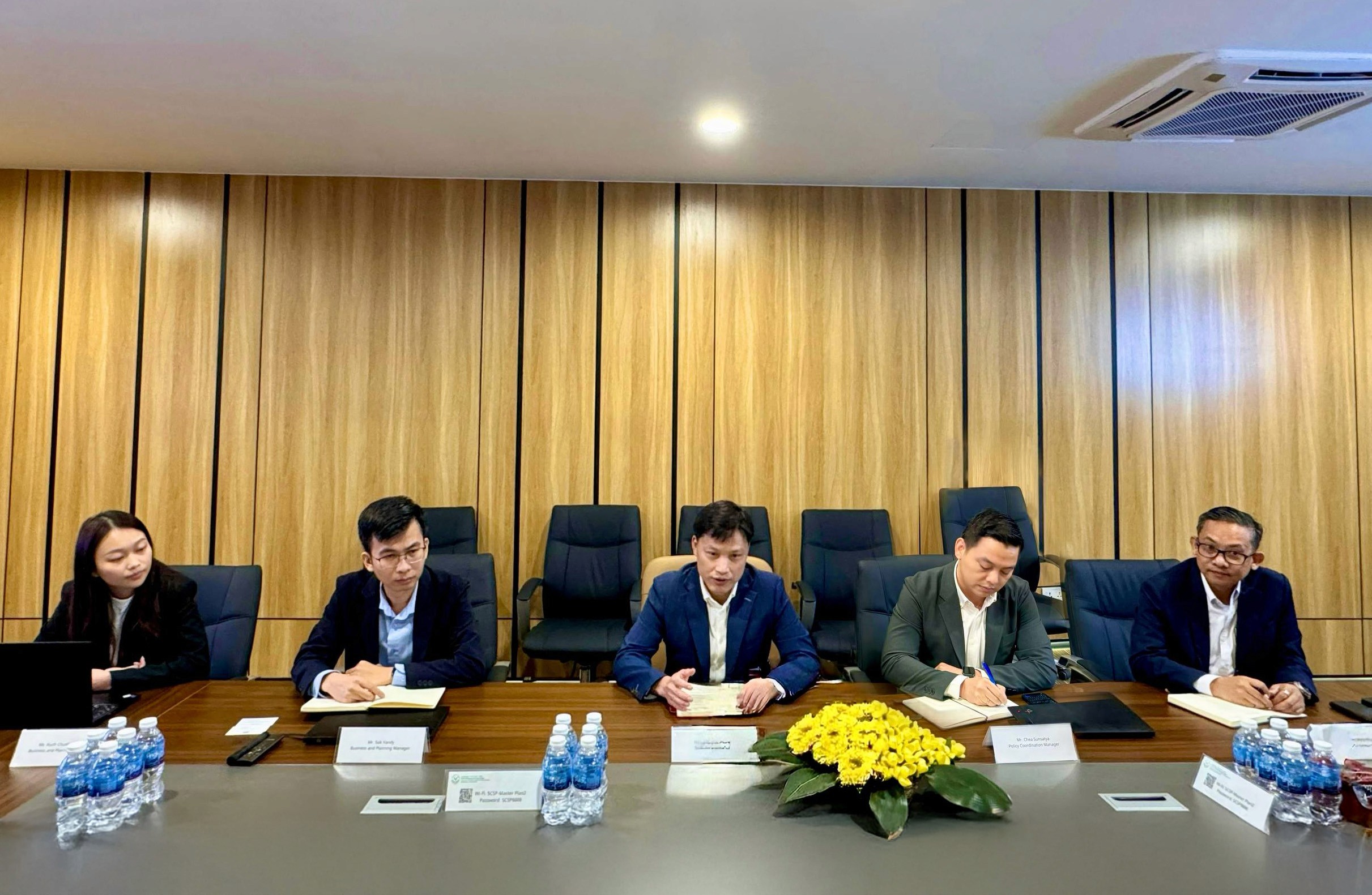 Coastal MPSEZ Master Plan meeting with Sigapore Ambassador