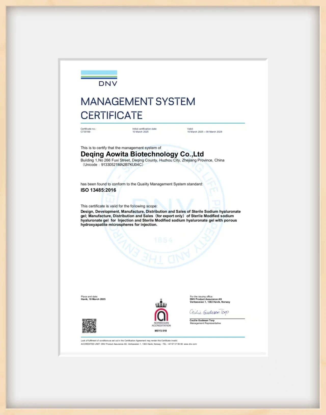 management-system-certificate