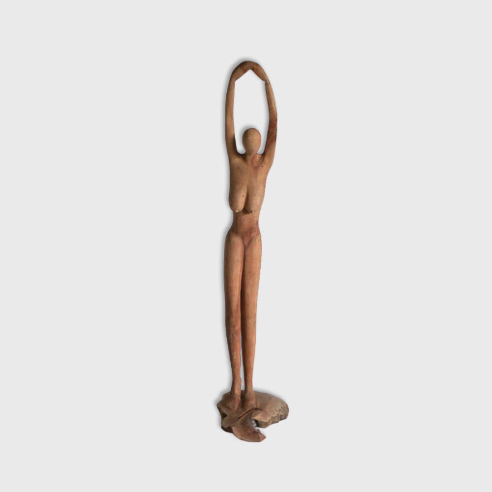 Sculpture Tarian en bois