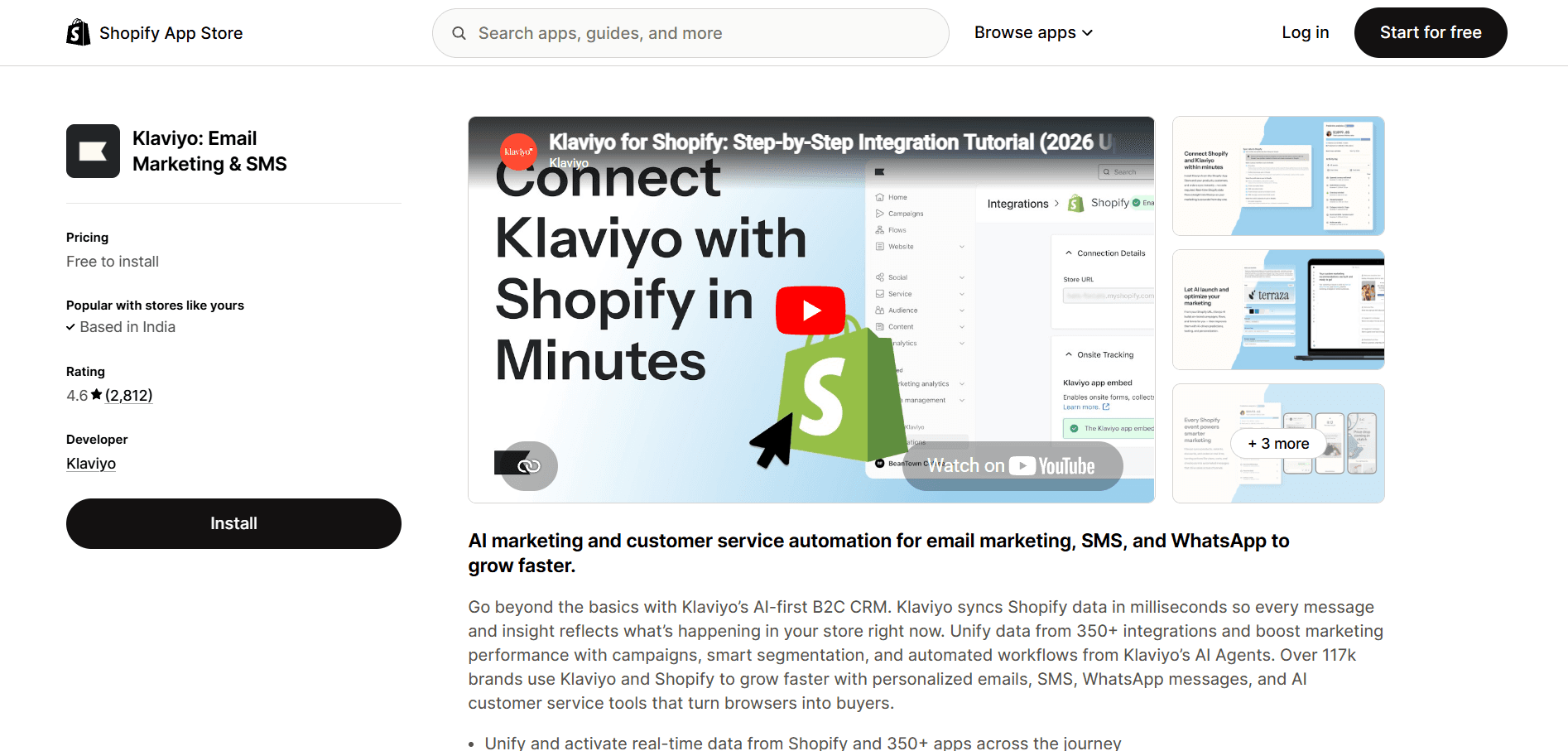 Klaviyo: Email Marketing & SMS on the Shopify App Store