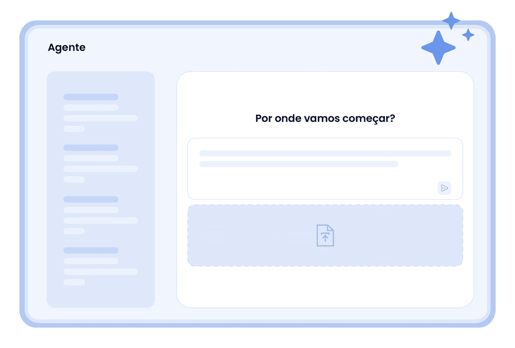 Interface do Agente da Inspira.