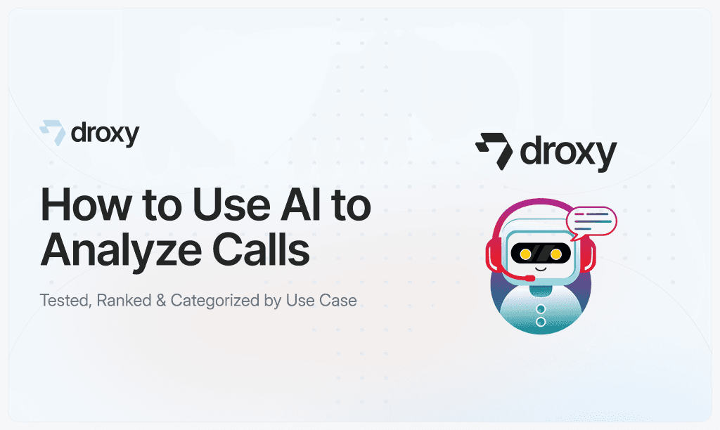How to Use AI to Analyze Calls