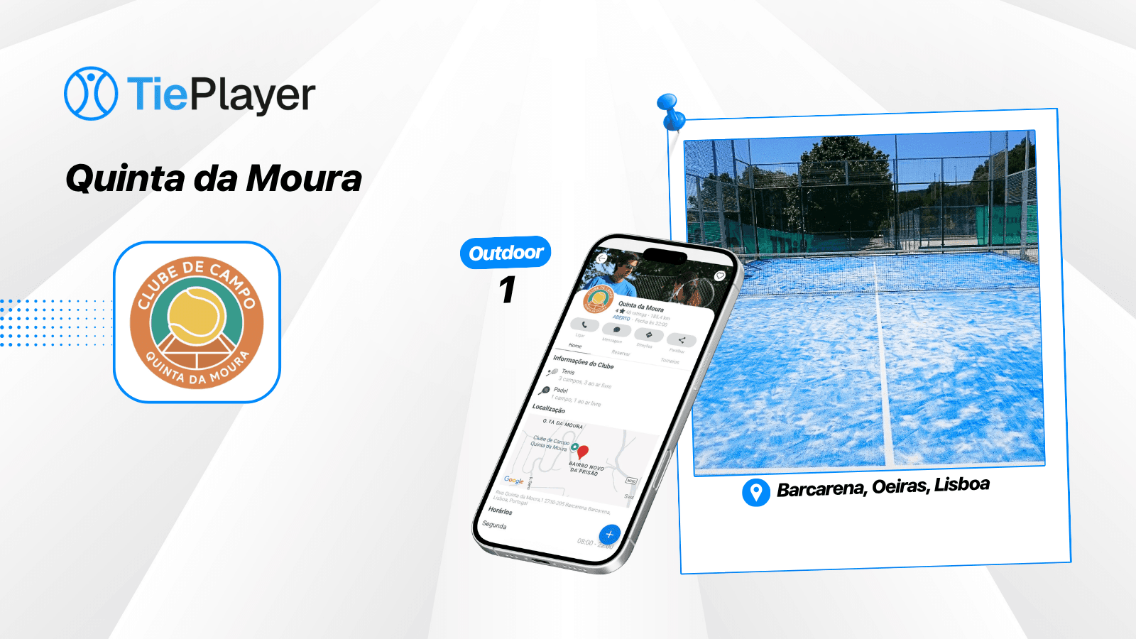 Book a padel court at Quinta da Moura