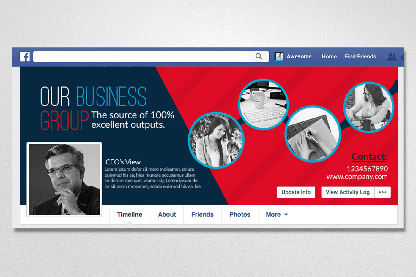 Facebook Group Banner Tools and Templates