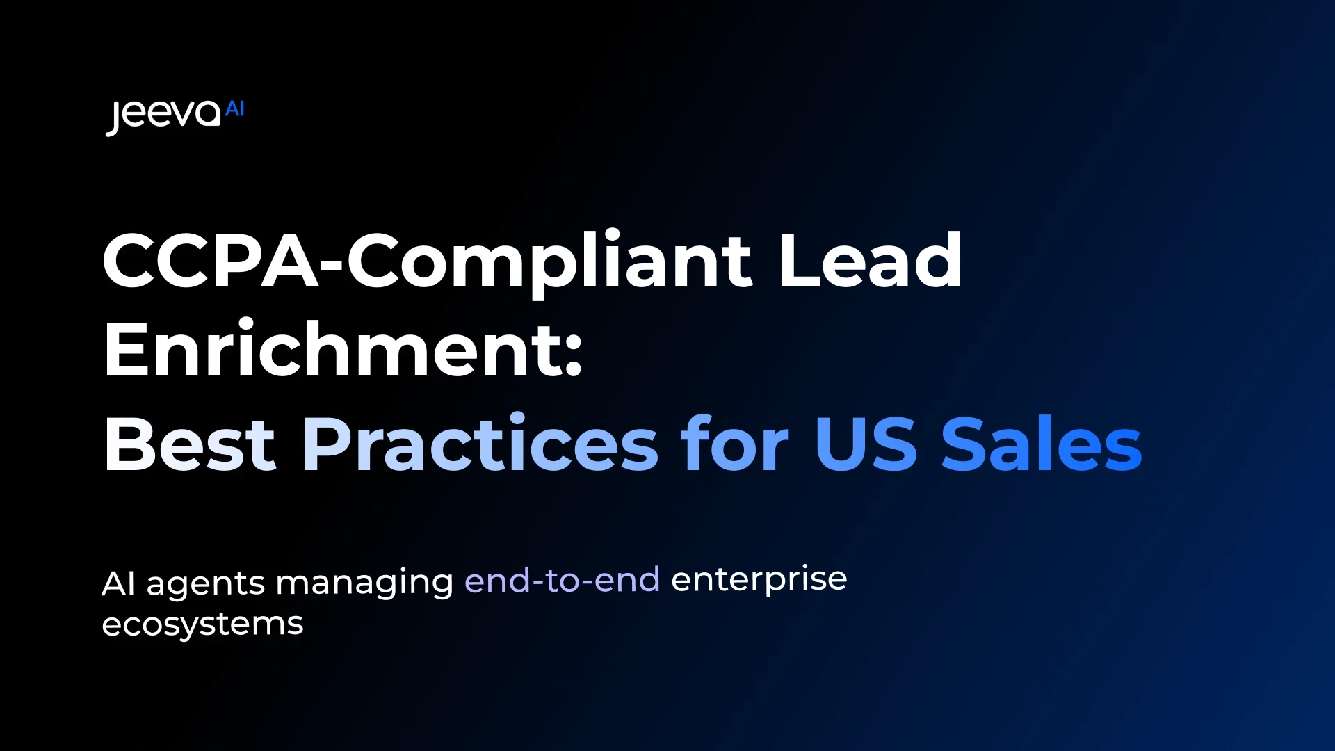 CCPA-Compliant Lead Enrichment